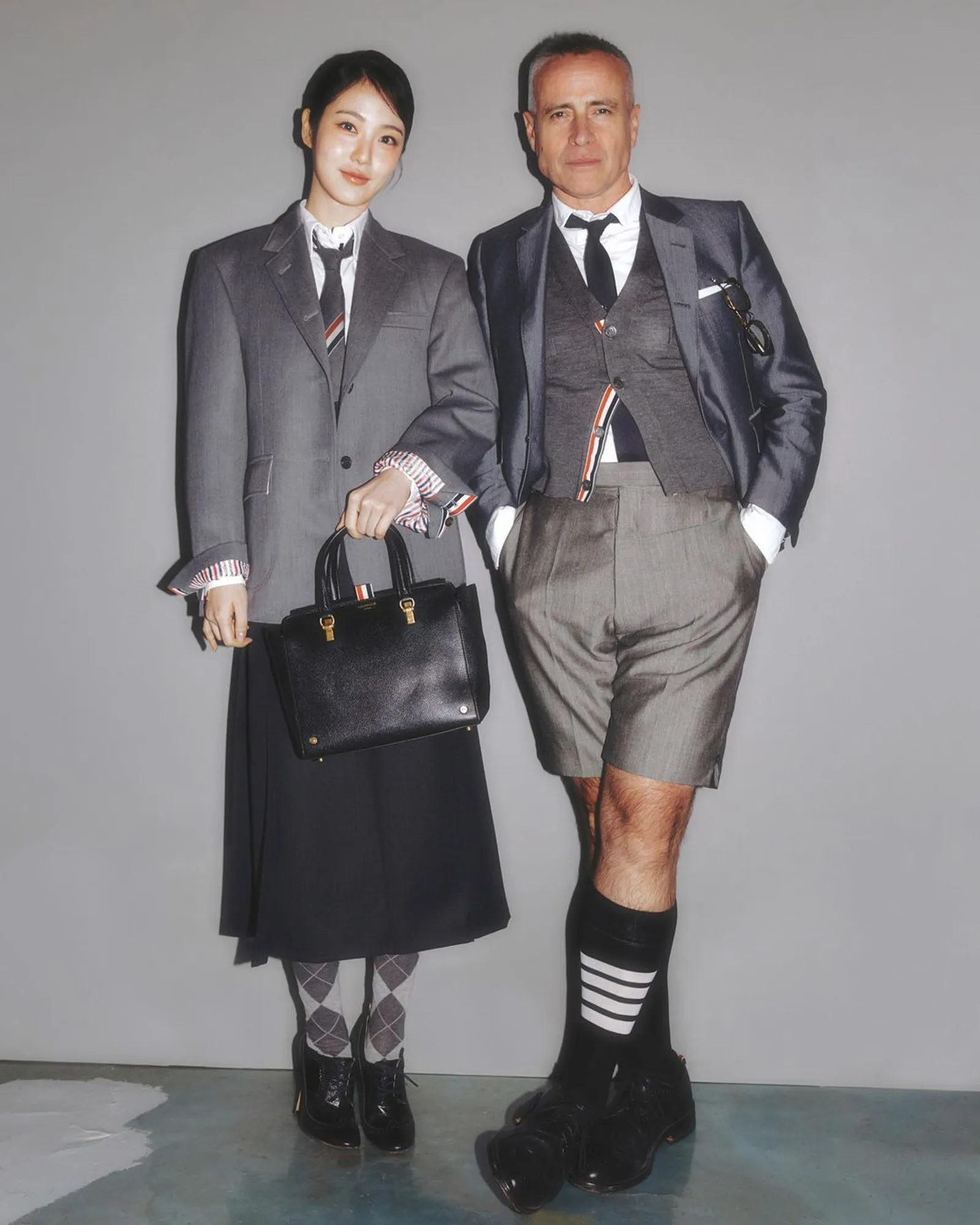 Gaya Para Seleb Korea Hadiri Thom Browne 20th Anniversary