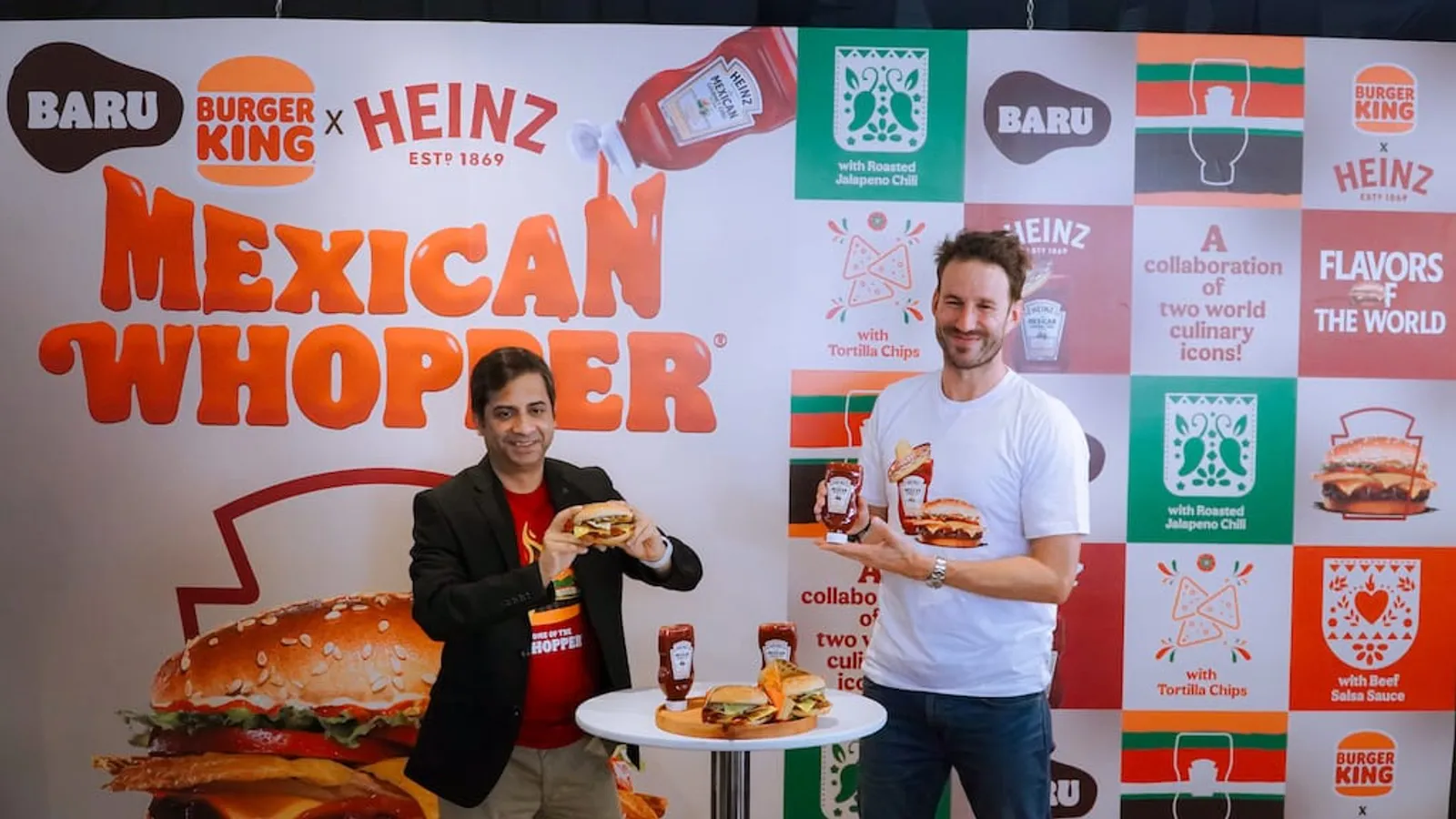 Gandeng Burger King, Heinz Luncurkan Mexican Whopper!