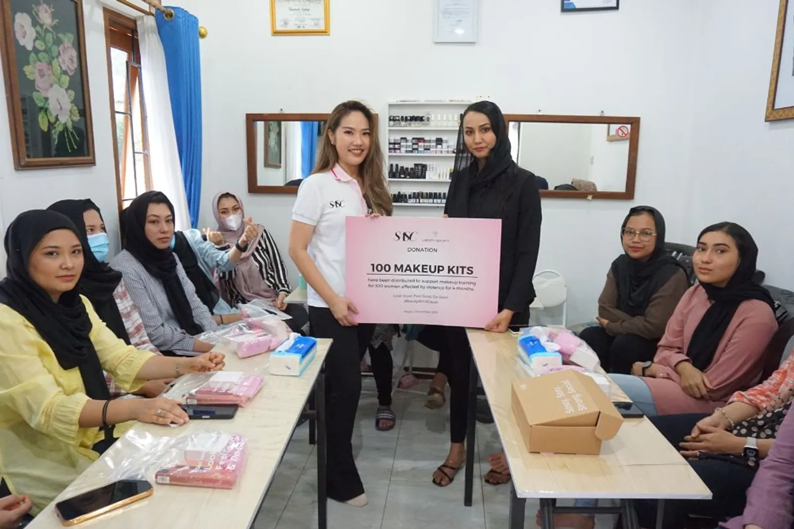 SASC Gelar Pelatihan Makeup Untuk Women Affected by Violence