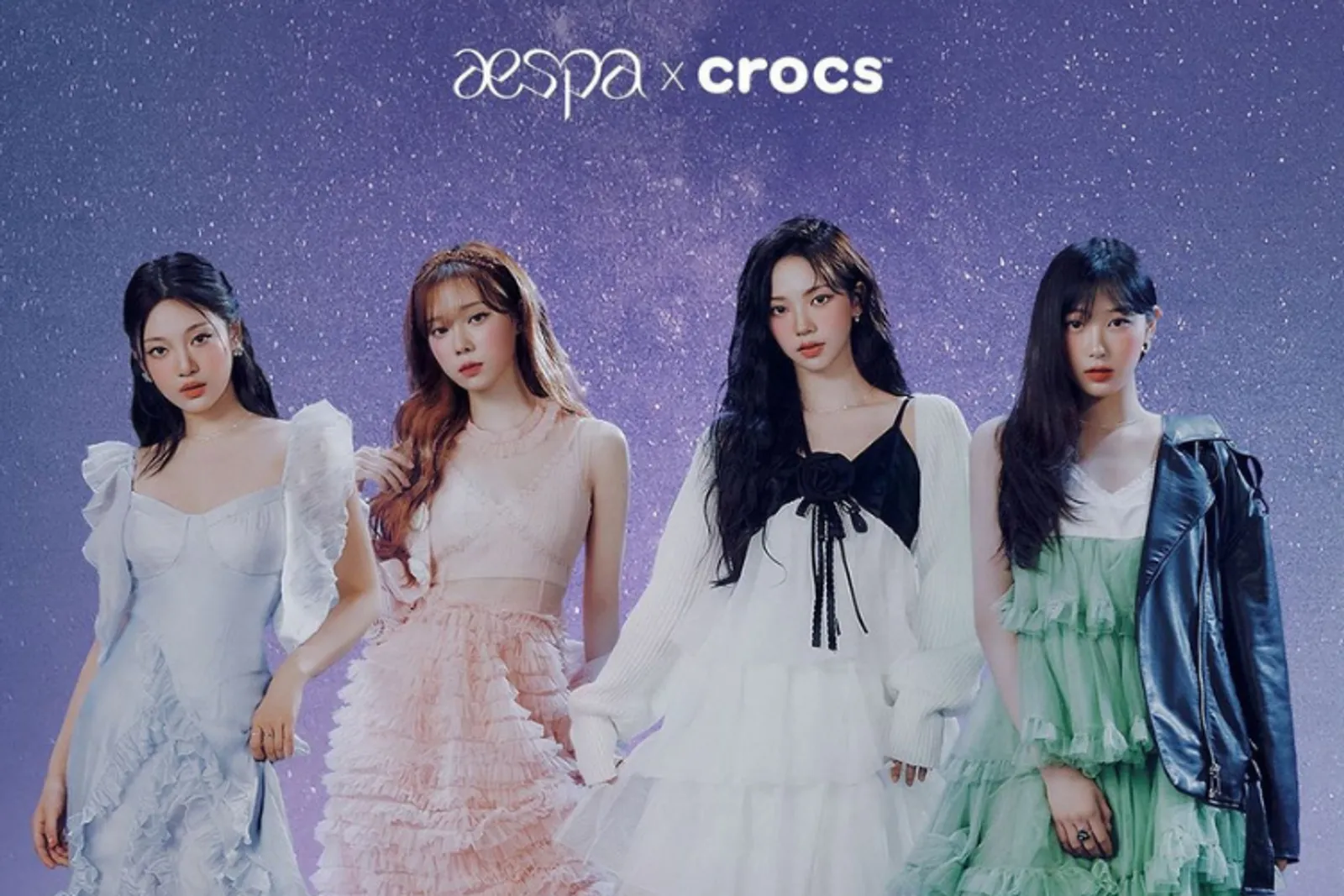 Crocs Rilis Koleksi Stomp Lined Clog Berkolaborasi dengan 'aespa'