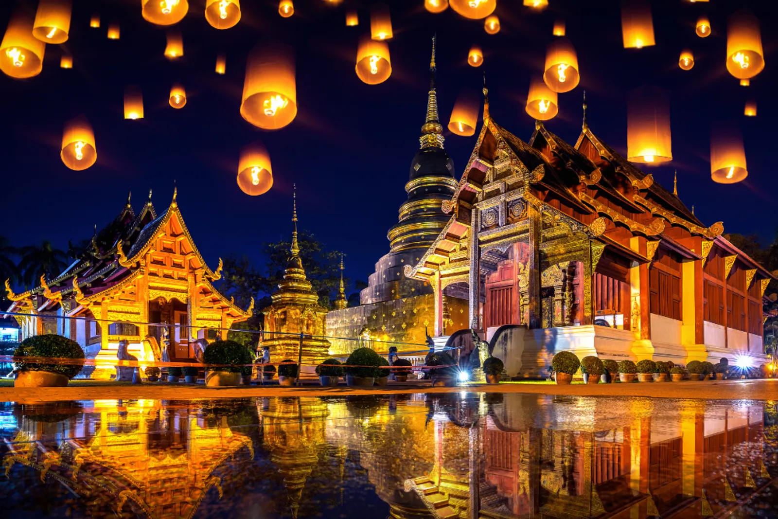6 Rekomendasi Tempat Rayakan Festival Cahaya: Loy Krathong di Thailand