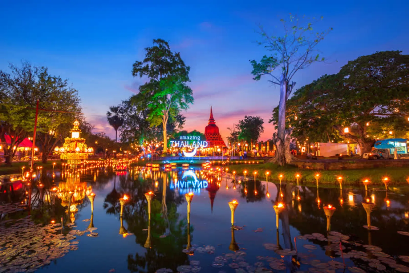 6 Rekomendasi Tempat Rayakan Festival Cahaya: Loy Krathong di Thailand