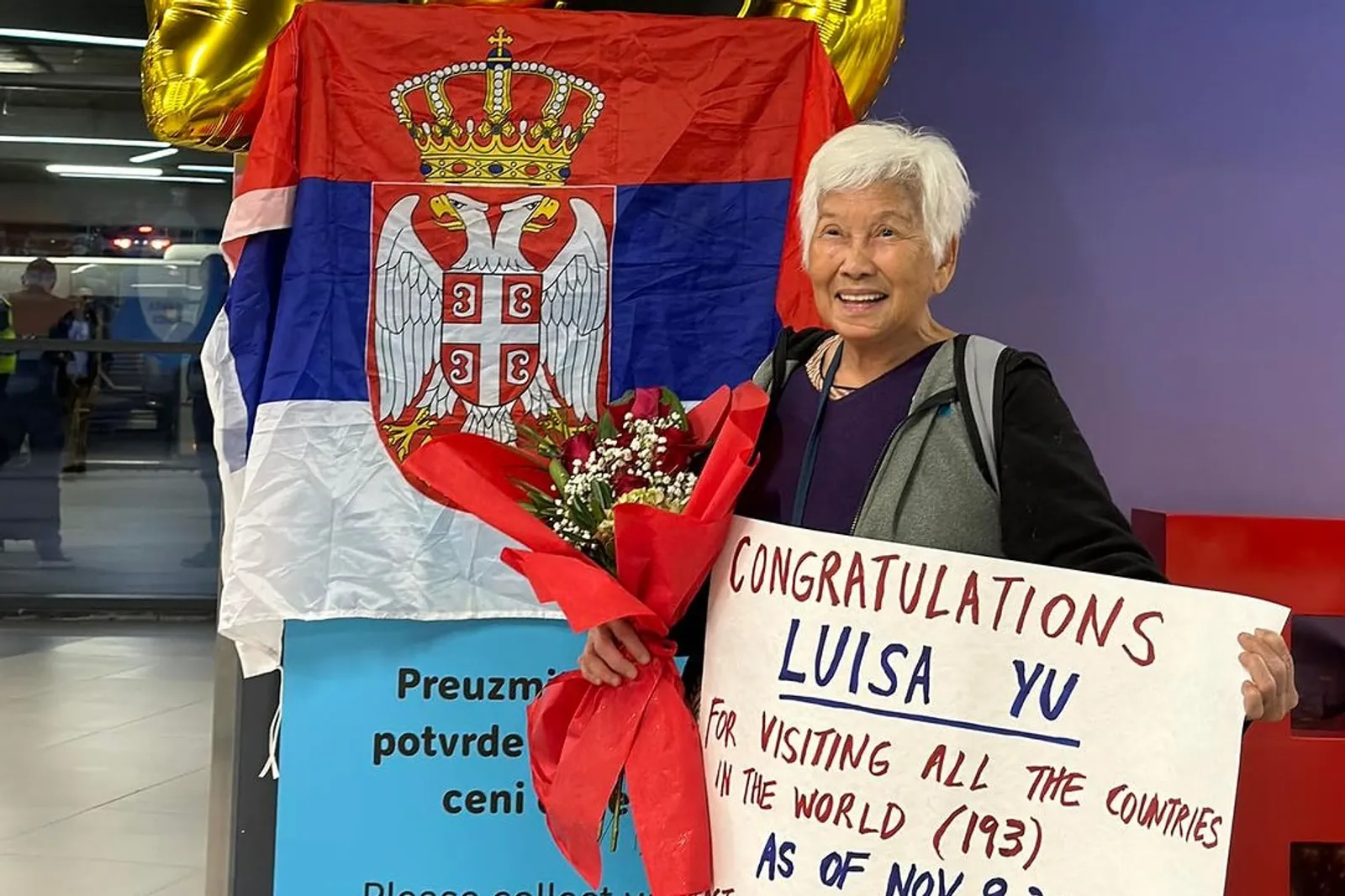 Kenalan Sama Luisa Yu, Lansia yang Telah Traveling ke 193 Negara
