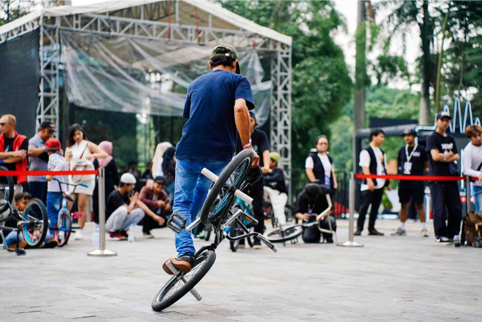 Asosiasi BMX Indonesia Ramaikan IMGS 2023 Day 1