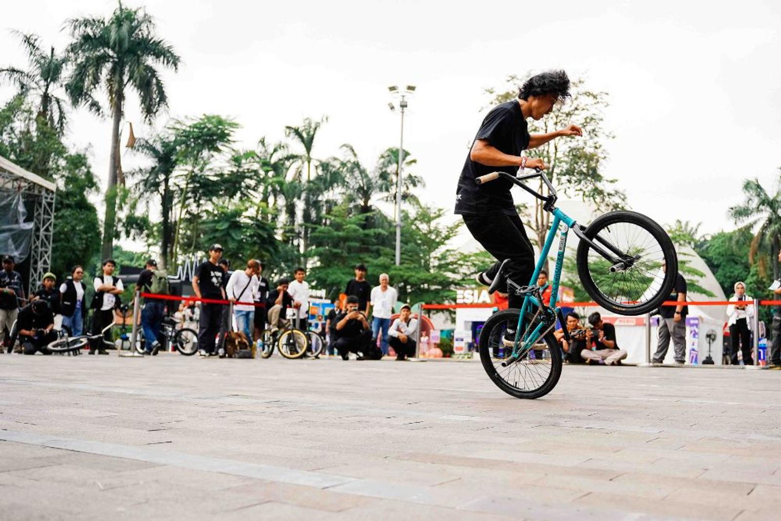 Asosiasi BMX Indonesia Ramaikan IMGS 2023 Day 1