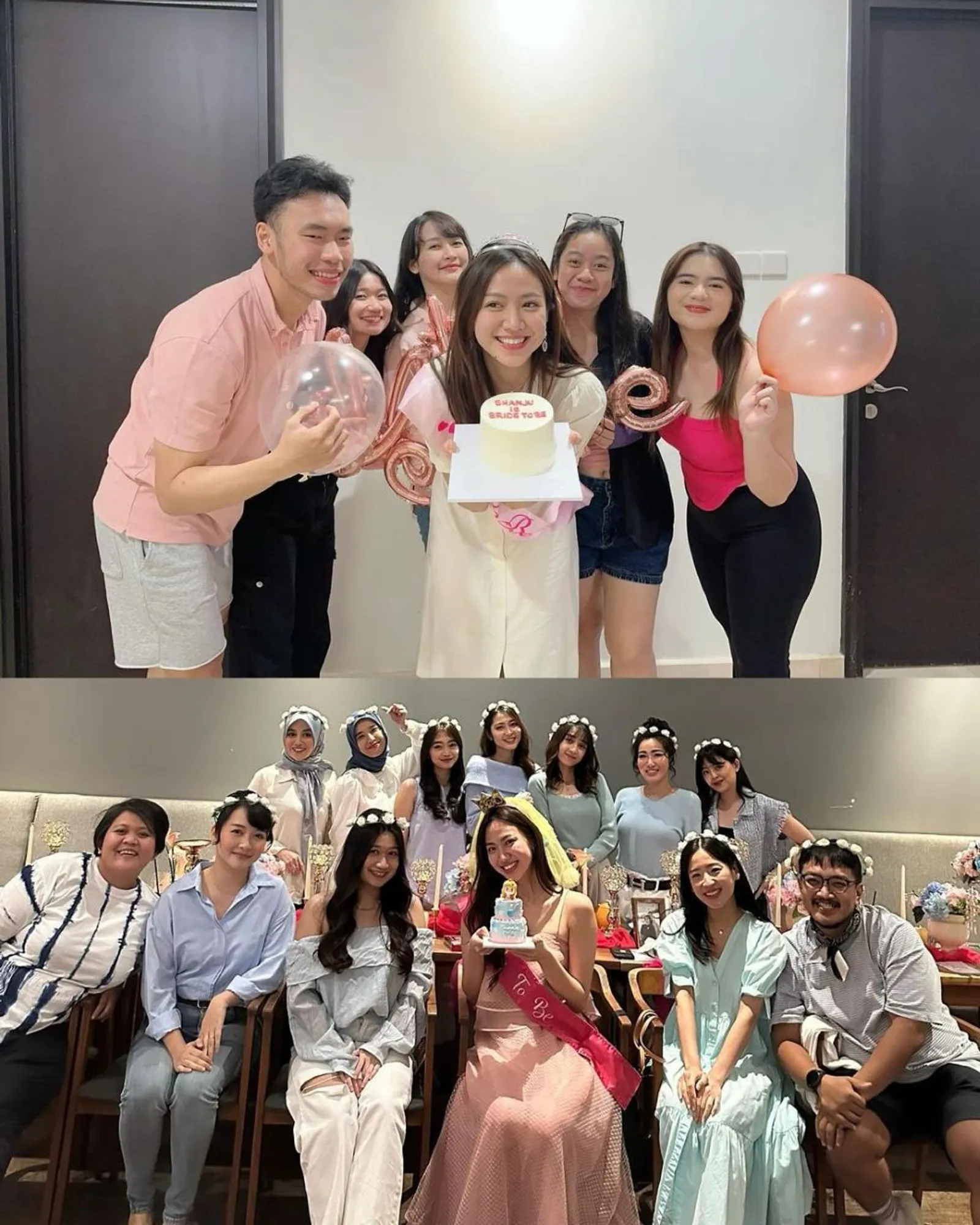 Segera Nikah, 10 Momen Perayaan Bridal Shower Shanju Bareng eks JKT48