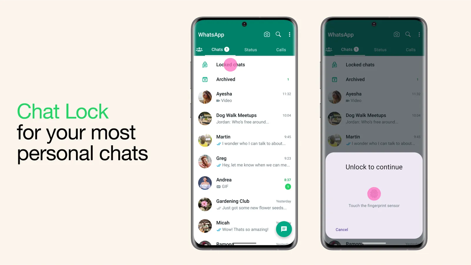 Demi Privasi, WhatsApp Rilis Chat Lock untuk Sembunyikan Percakapan