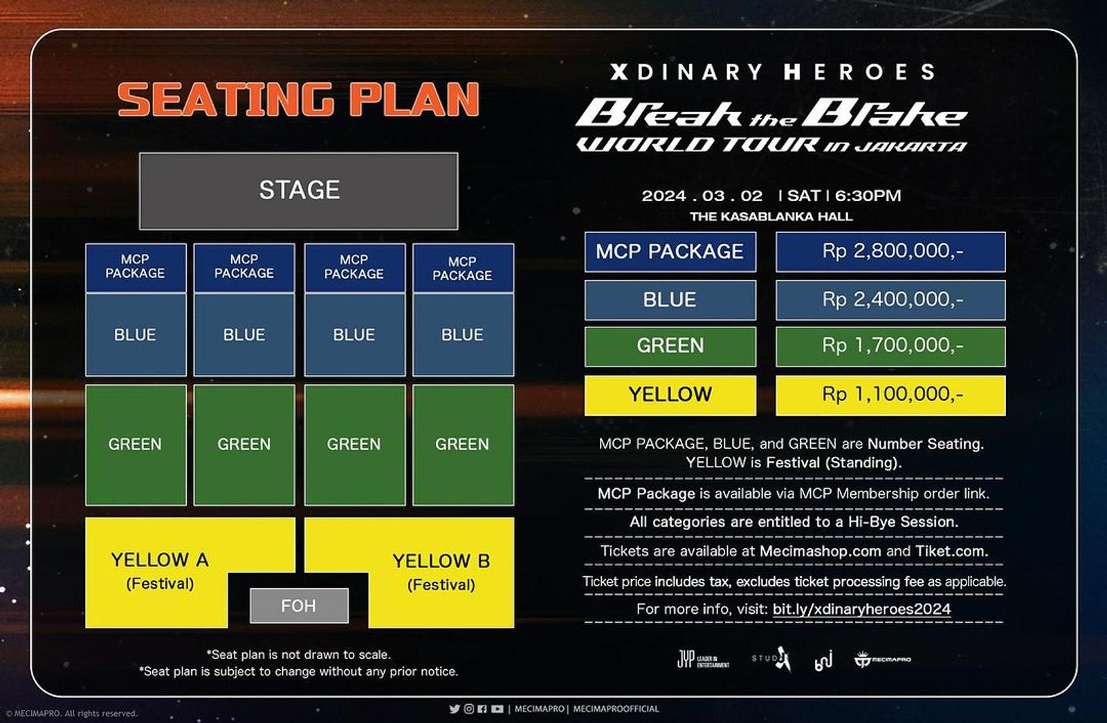 Daftar Konser Musik Jakarta Januari hingga Juni 2024 dan Harga Tiket