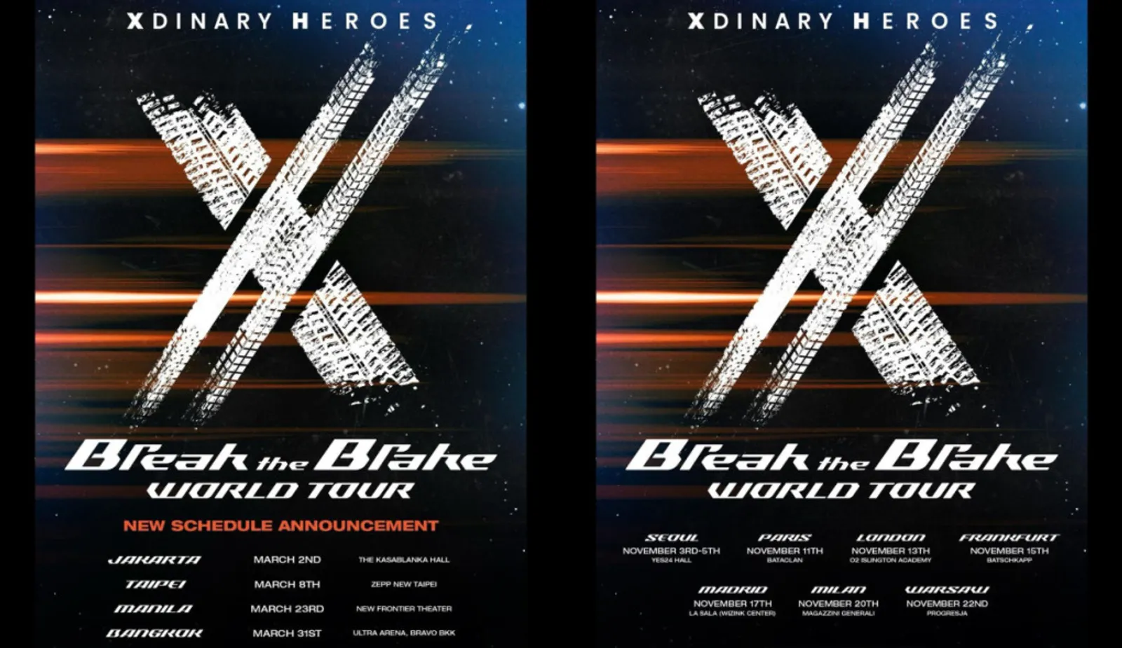 Xdinary Heroes Konser Break The Brake Jakarta, Promosi EP 'Livelock'