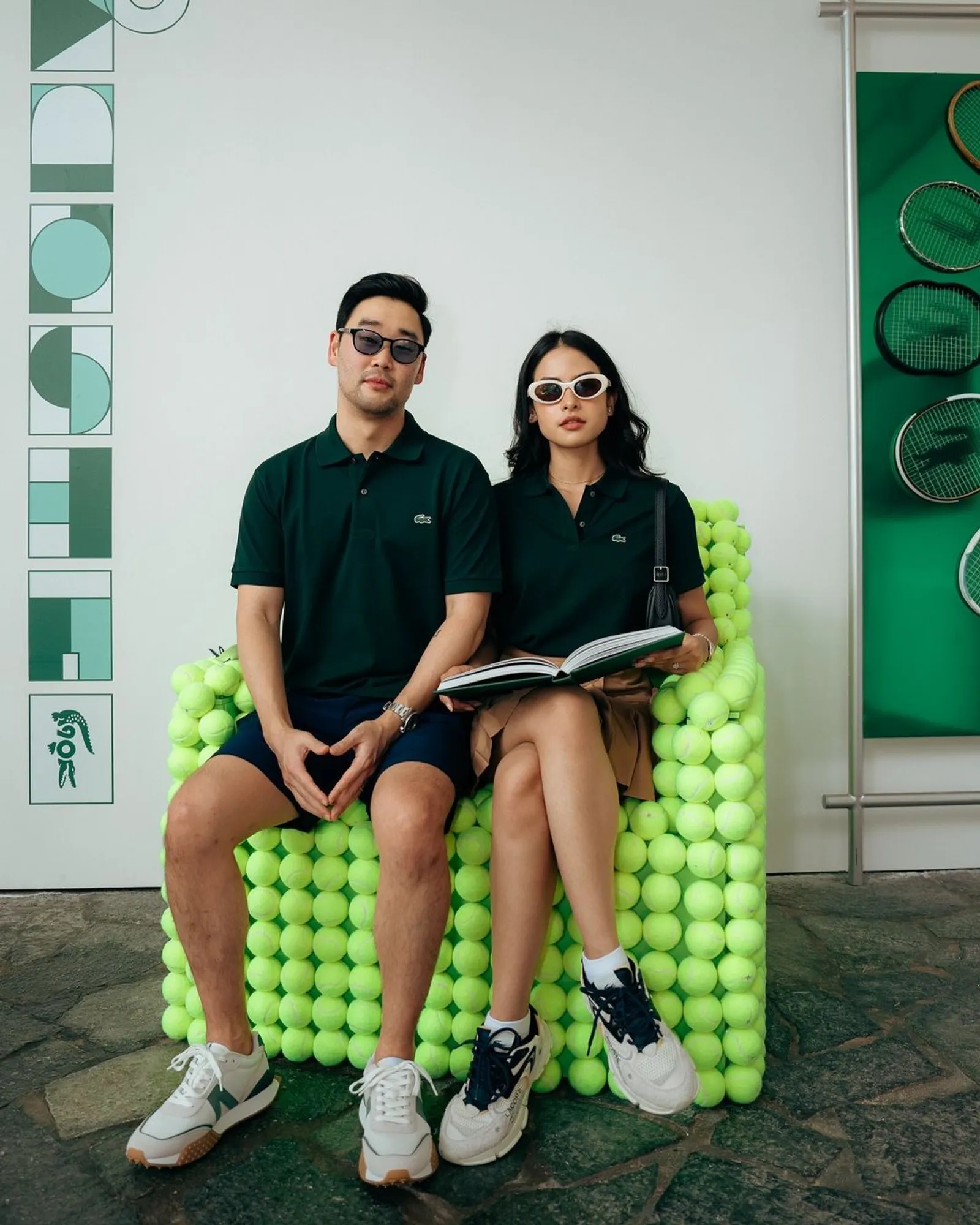 Ide Outfit Couple a La Maudy Ayunda dan Jesse Choi