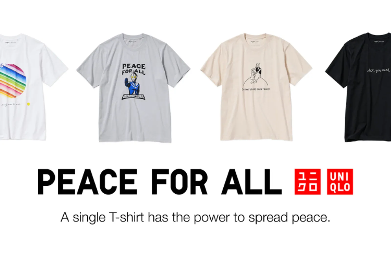 UNIQLO Rilis T-Shirt Bertema Liburan 
untuk Proyek Amal PEACE FOR ALL