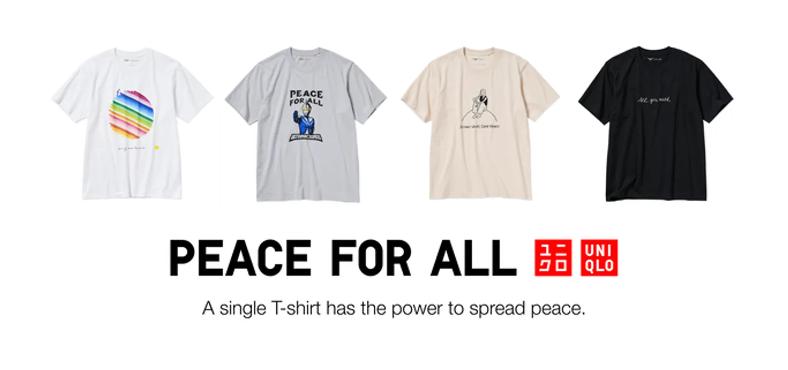 UNIQLO Rilis T-Shirt Bertema Liburan 
untuk Proyek Amal PEACE FOR ALL