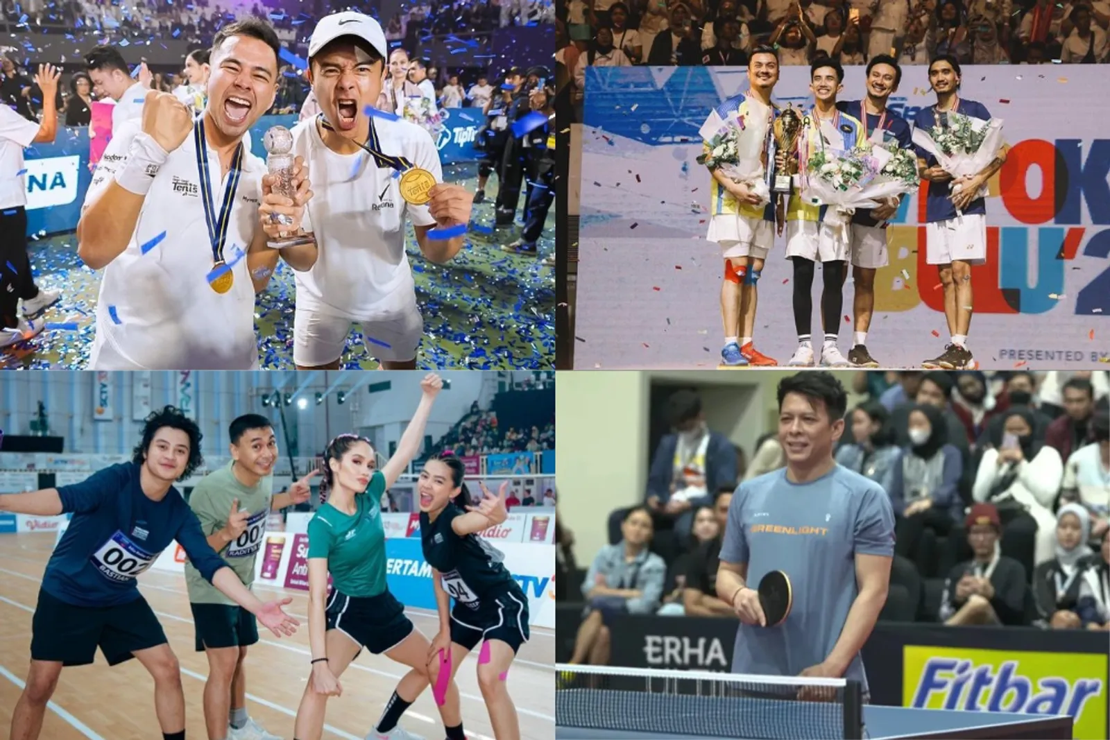 8 Turnamen Olahraga yang Digemari Selebriti Indonesia