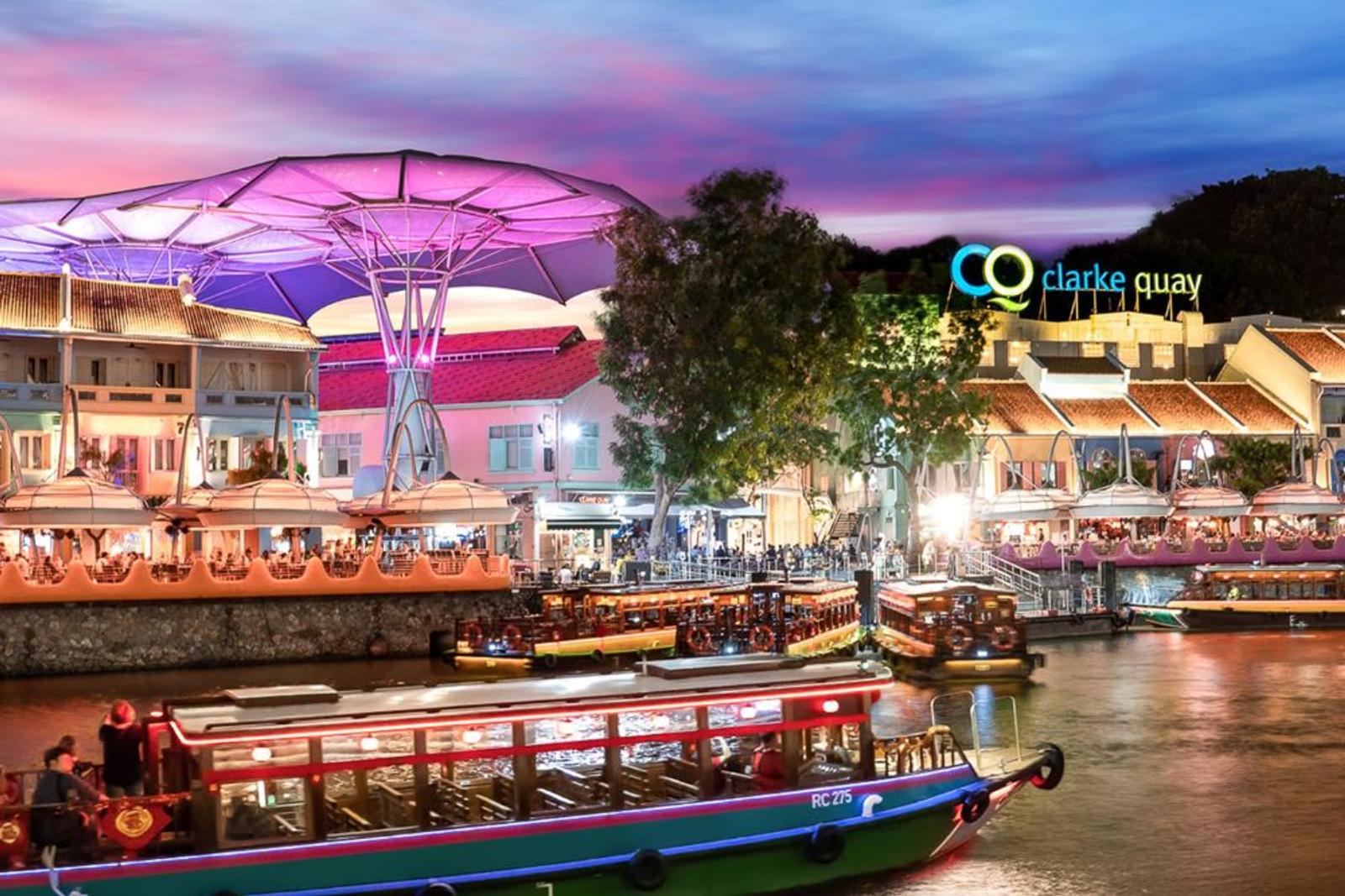 Clarke Quay Singapore: Lokasi, Rute, dan Daya Tariknya