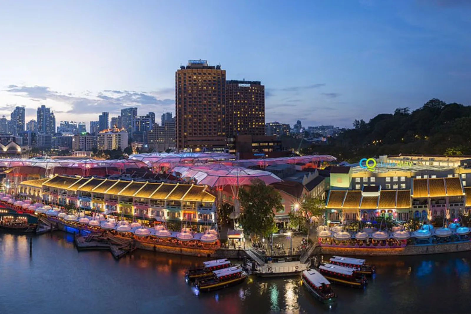 Clarke Quay Singapore: Lokasi, Rute, dan Daya Tariknya