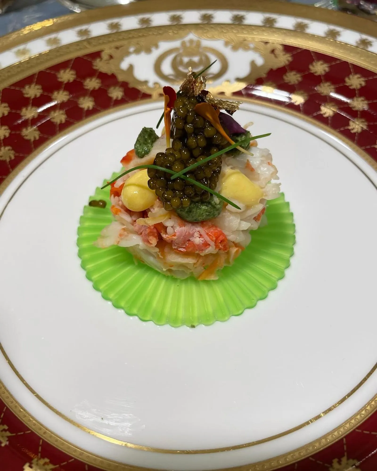 Potret Hidangan Mewah di Majlis Santapan Diraja Pangeran Mateen