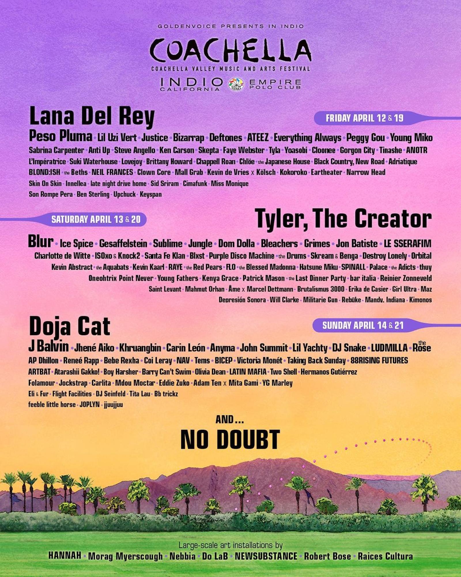 Lineup Coachella 2024 Terungkap, 3 Grup K-Pop Tampil Perdana di Gurun