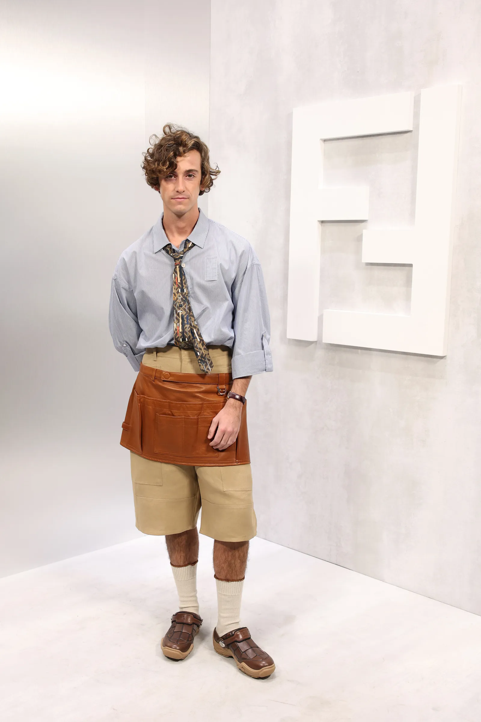 Gaya Terbaik Para Seleb Hadiri FENDI Men's Fall/Winter 2024 Show