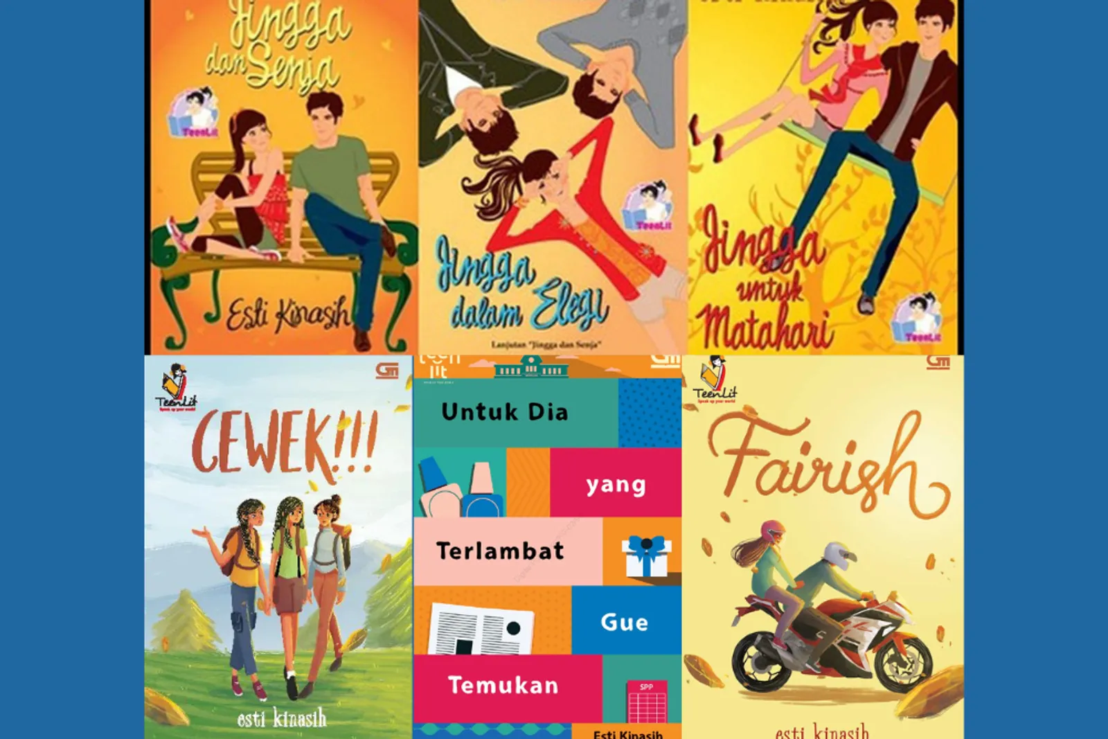 5 Novel Esti Kinasih: Teenlit Favorit Anak 2000-an