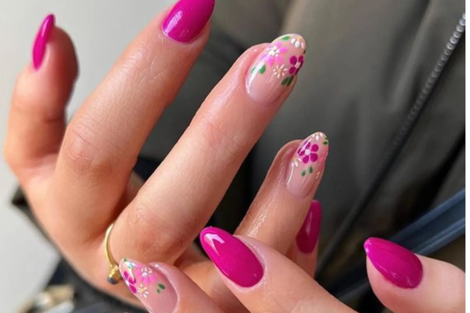 8 Inspirasi Nail Art Nuansa Pink, Bikin Kuku Makin Cantik