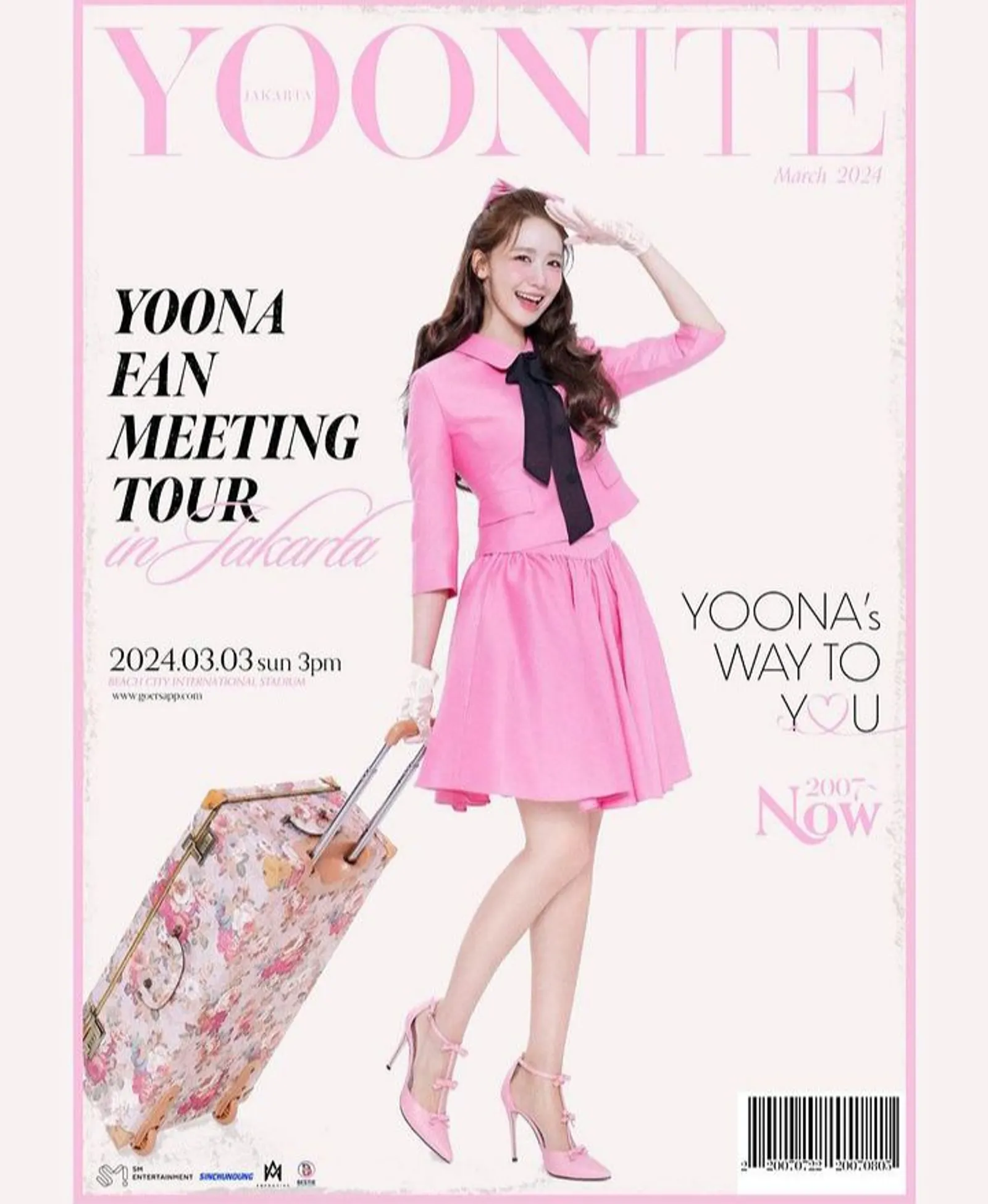 Perubahan Jadwal dan Harga Tiket 'YOONA Fan Meeting TOUR: YOONITE'
