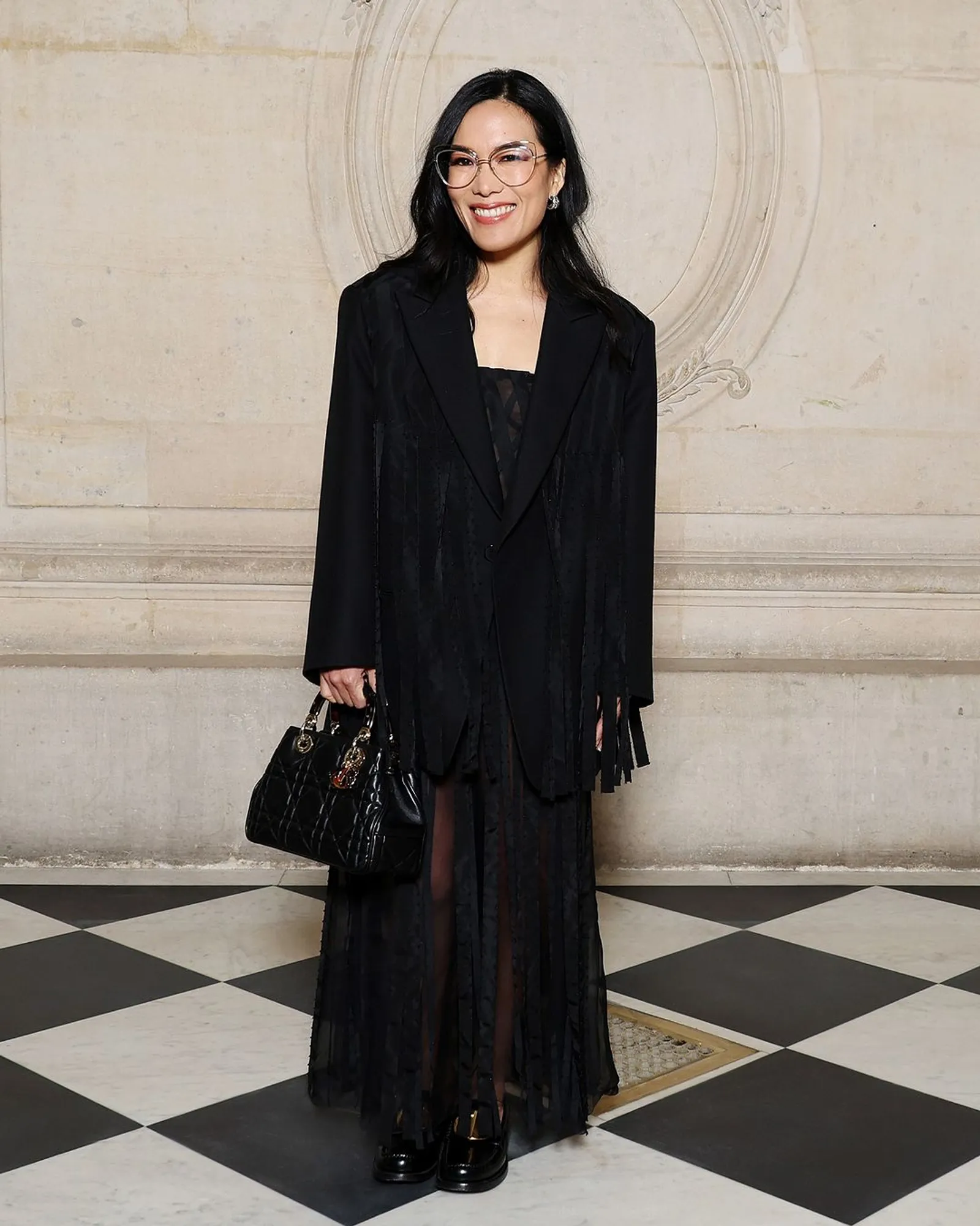 Gaya Para Artis di Front-Row Dior Couture Spring/Summer 2024