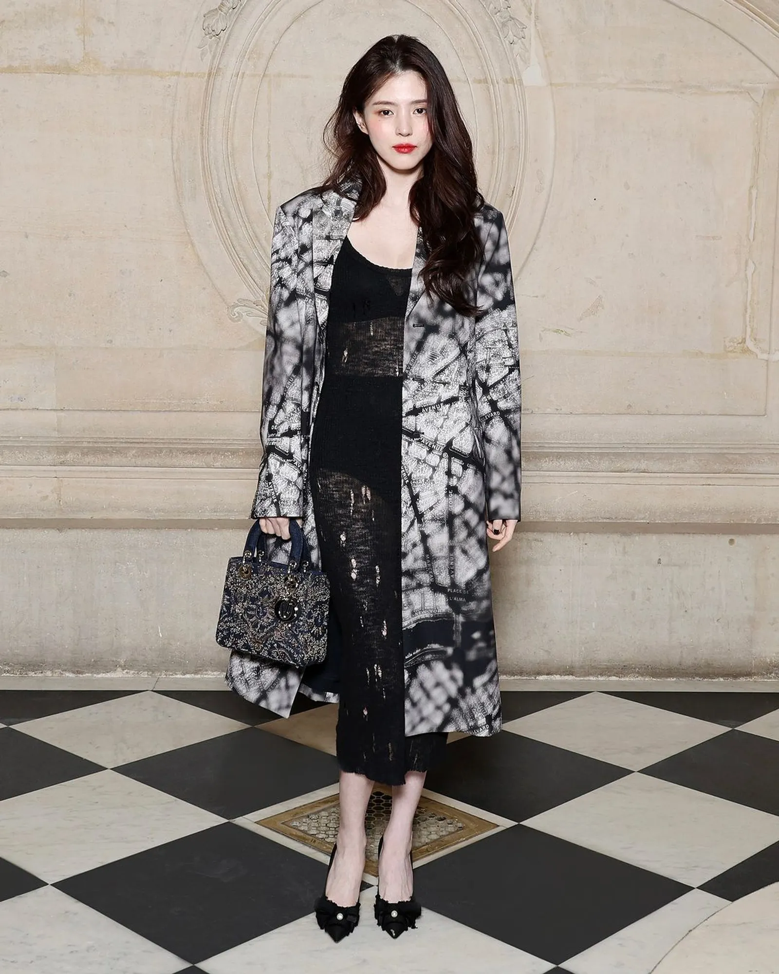 Gaya Para Artis di Front-Row Dior Couture Spring/Summer 2024