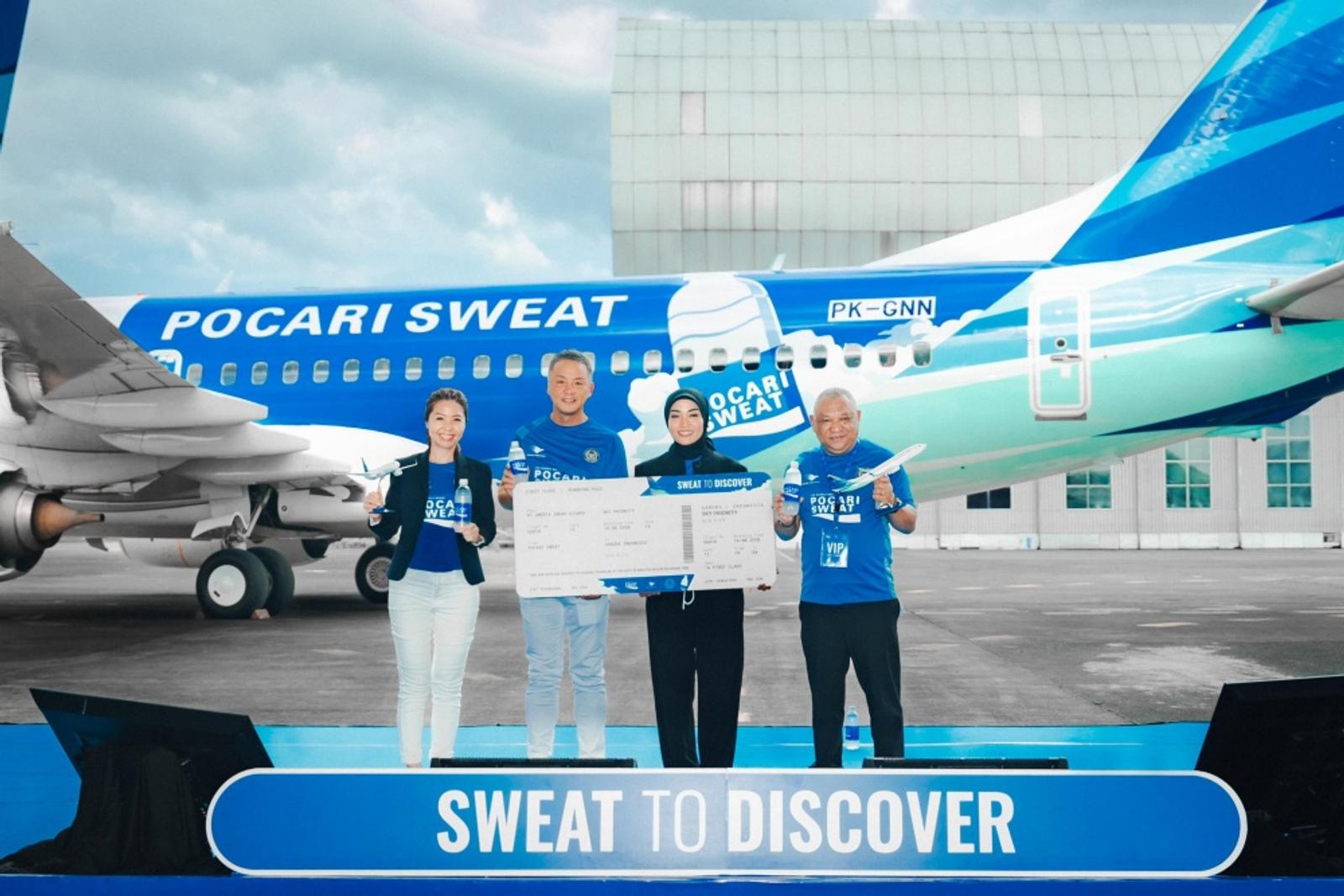 Aksi POCARI SWEAT dan Garuda Indonesia Gencarkan Sport Tourism