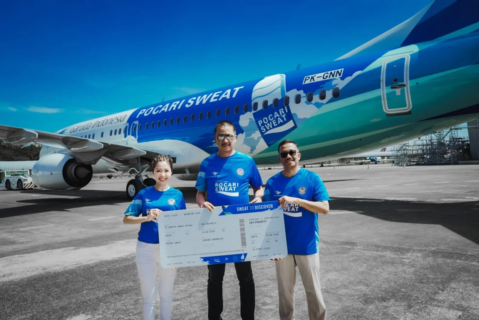 Aksi POCARI SWEAT dan Garuda Indonesia Gencarkan Sport Tourism