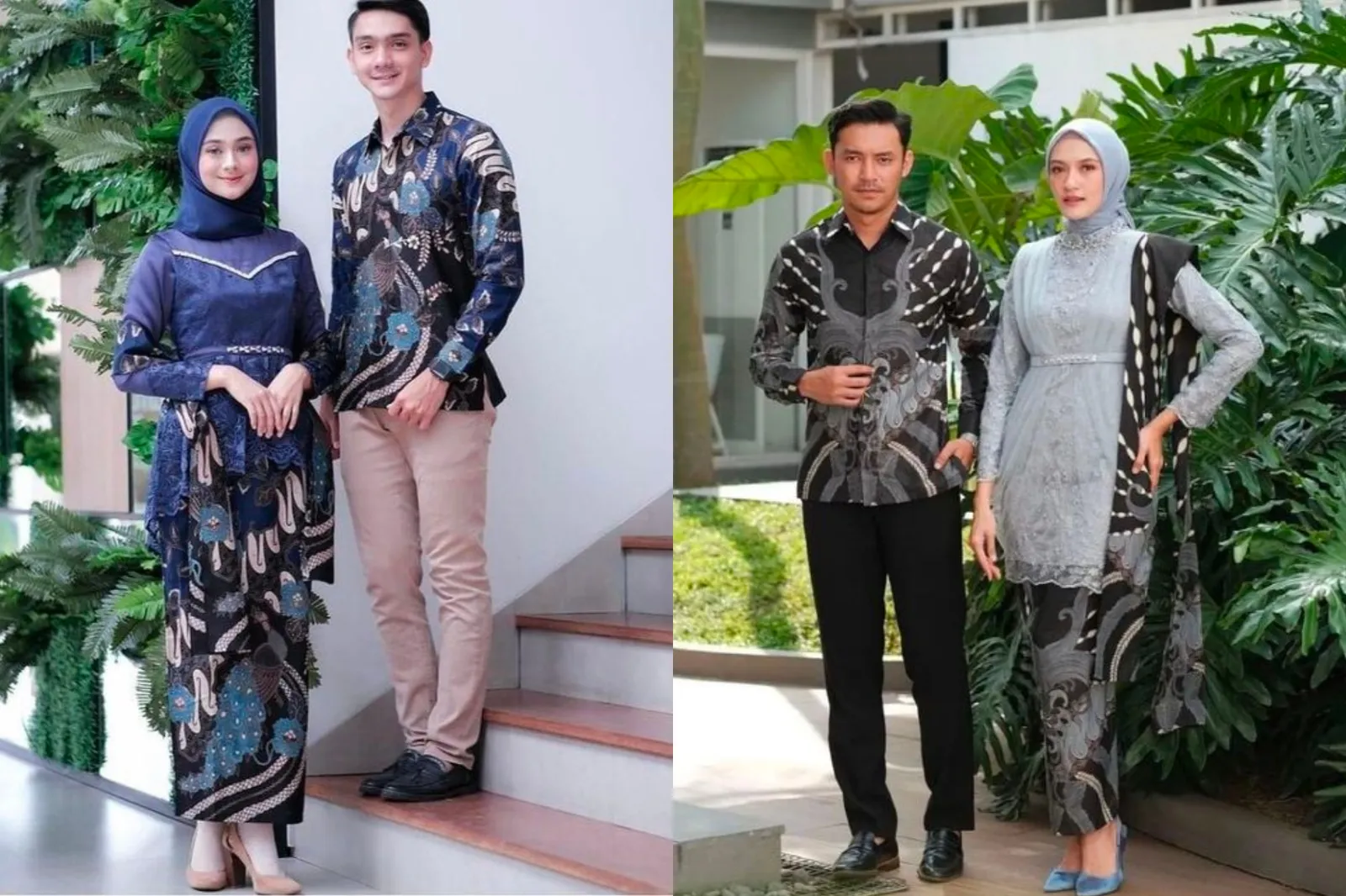 7 Inspirasi Model Baju Batik Couple