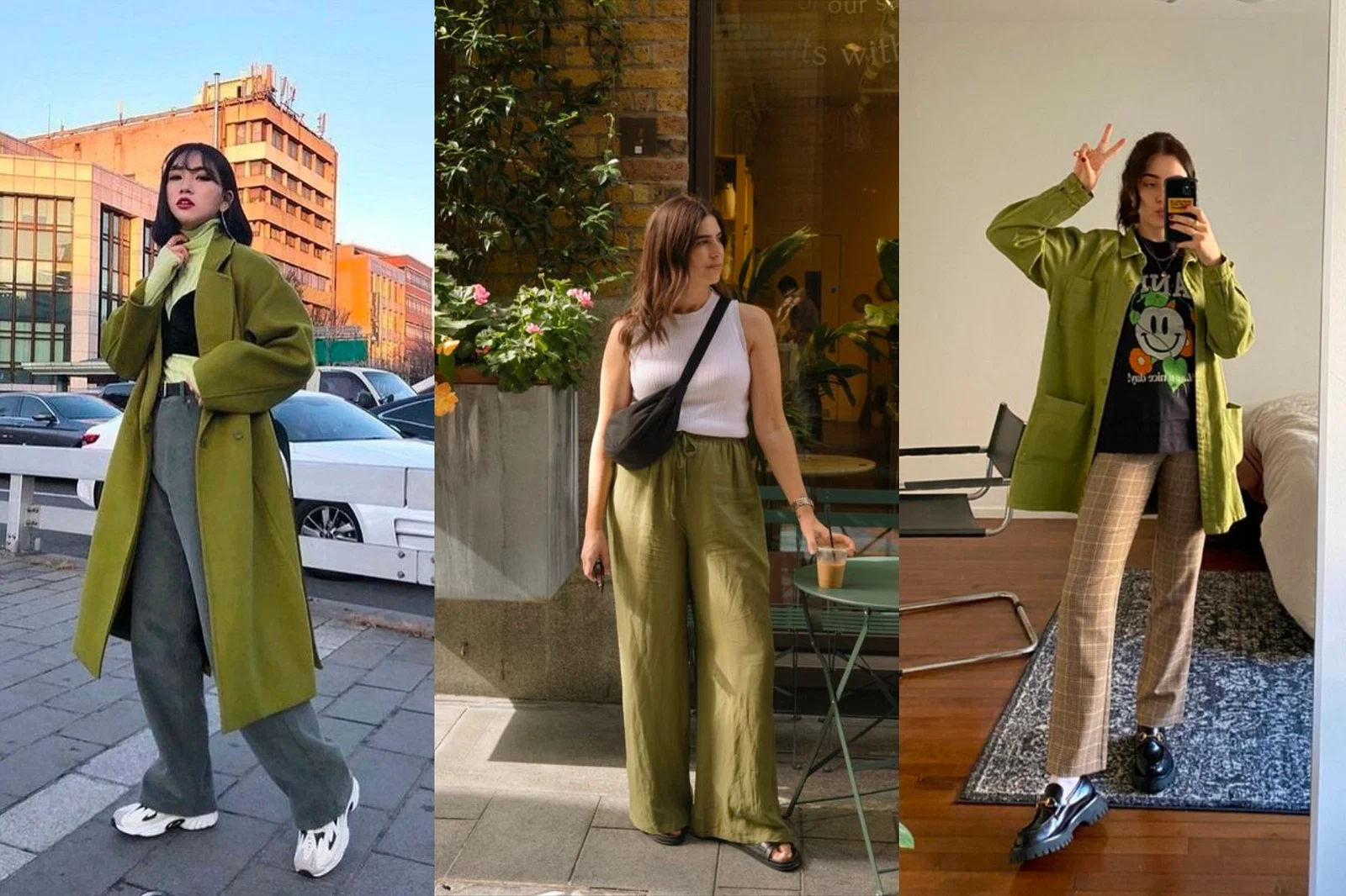 Tips Padu-padan Baju Warna Olive Green