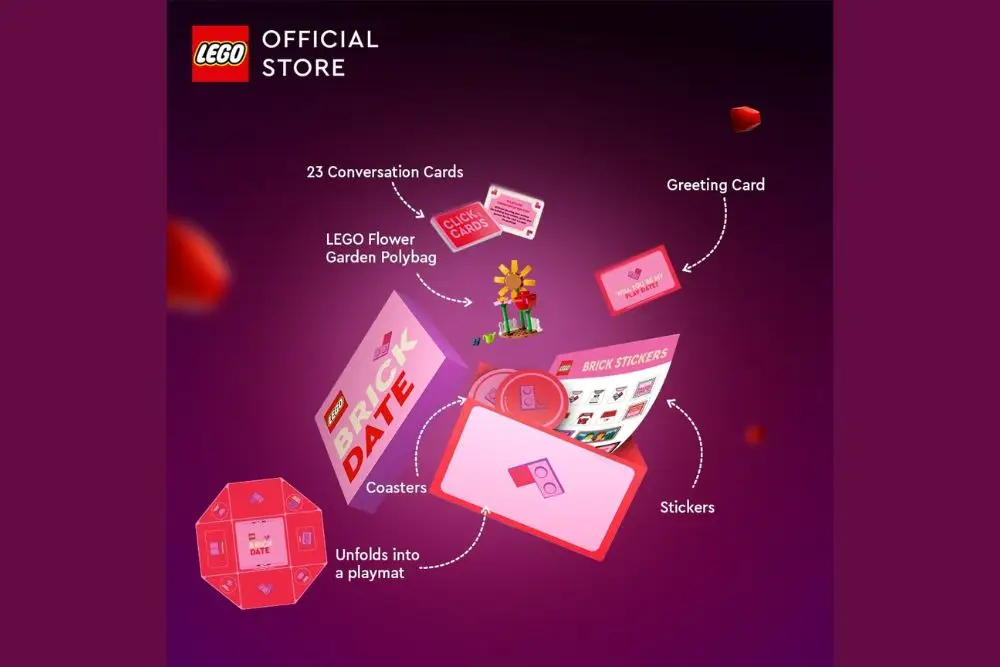 Kencan Seru dengan 'Brick by Brick' dari The LEGO® di Hari Valentine