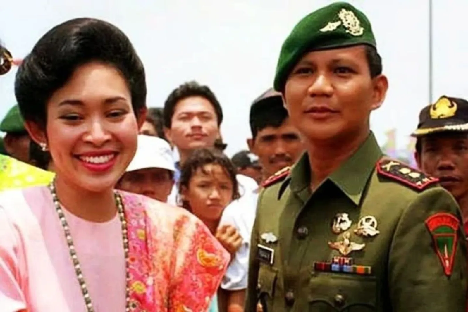 Potret Lawas Prabowo dan Titiek Soeharto, Kisah Cintanya Bak Drakor