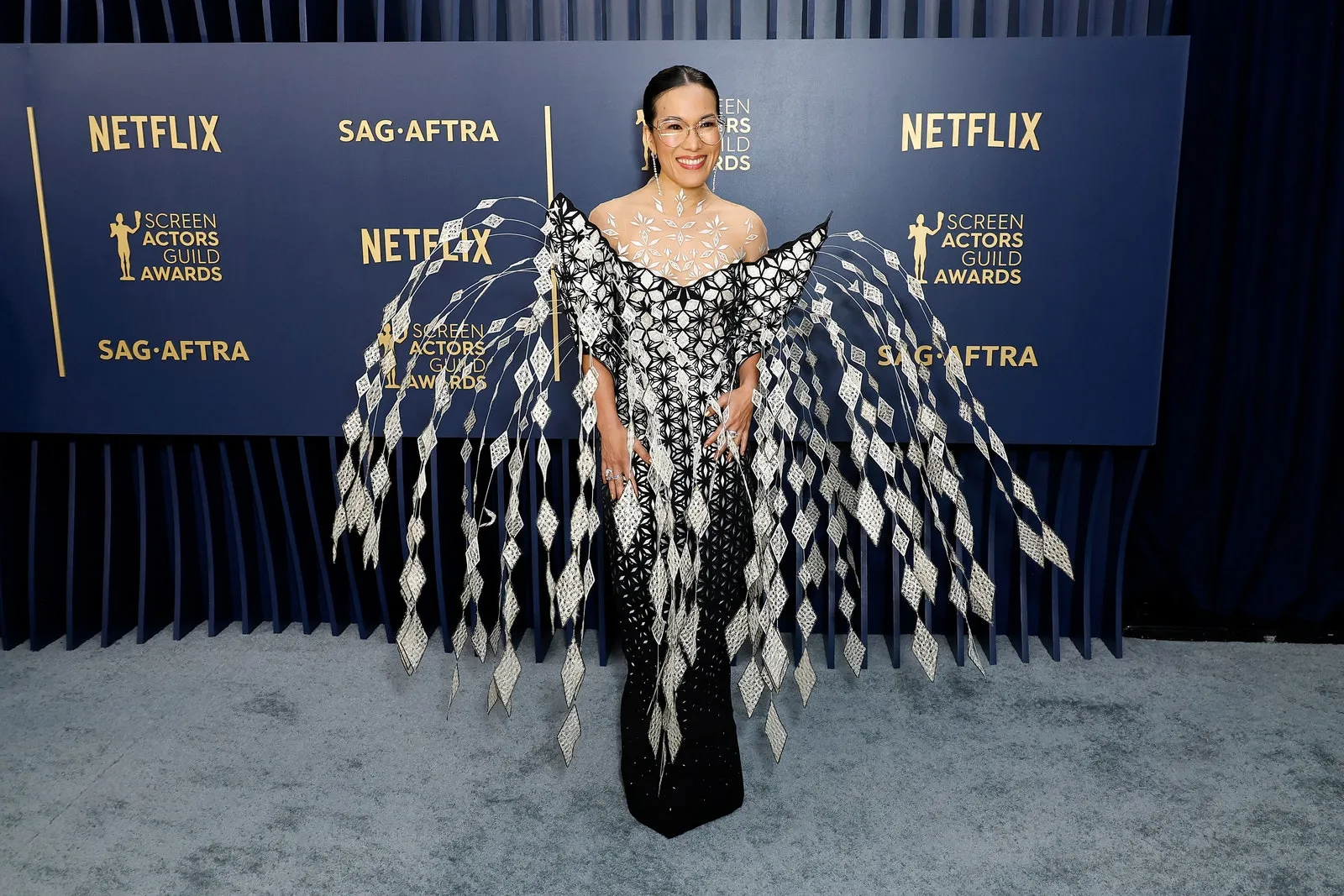 Gaya Glamor Para Selebritas di Karpet Merah SAG Awards 2024