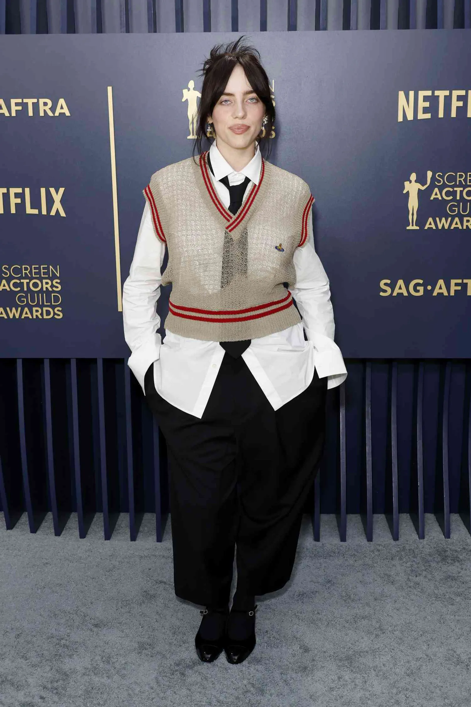 Gaya Glamor Para Selebritas di Karpet Merah SAG Awards 2024