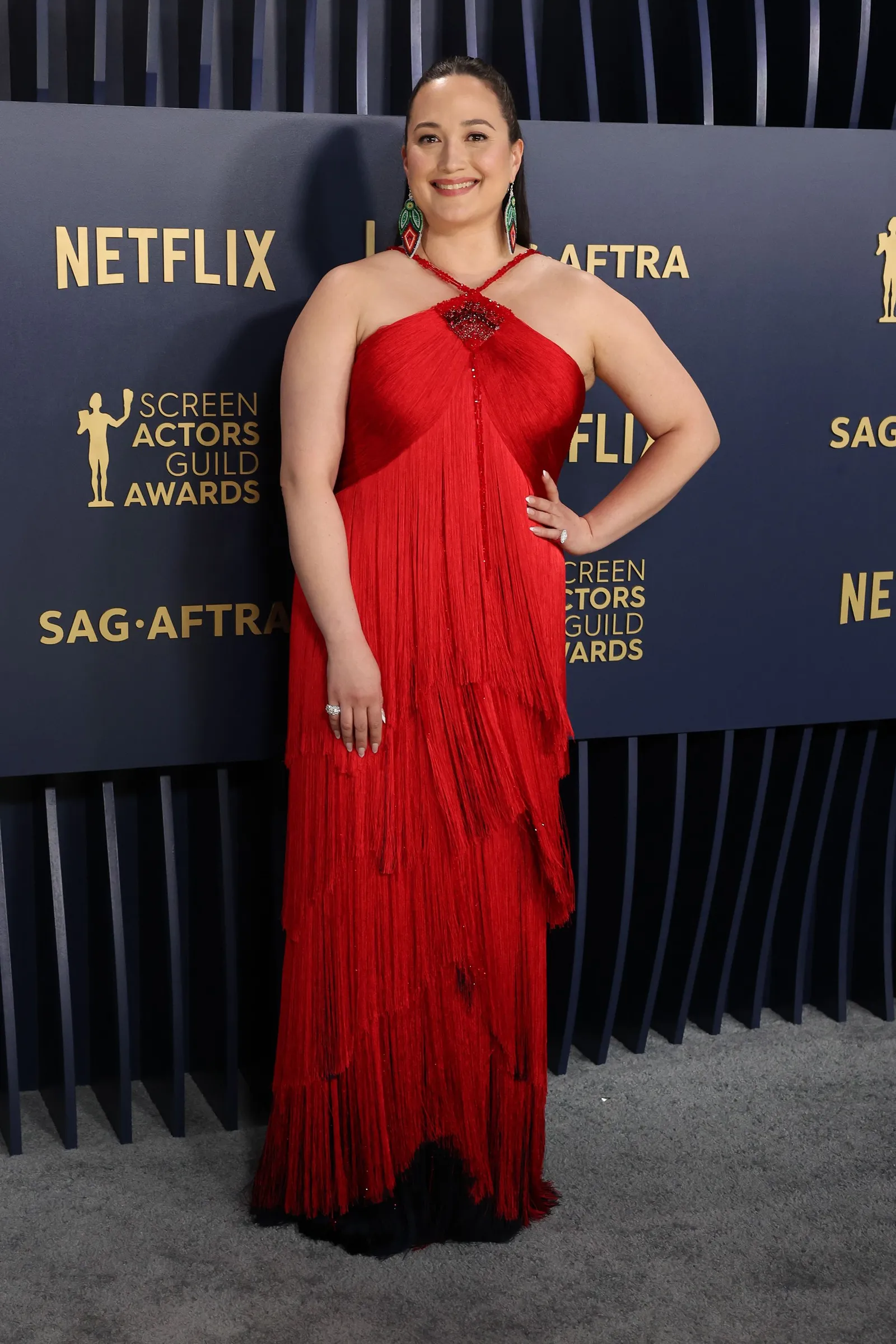 Gaya Glamor Para Selebritas di Karpet Merah SAG Awards 2024