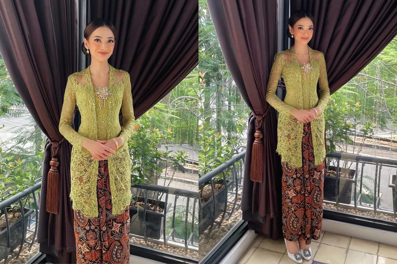 Inspirasi Kebaya Warna Hijau Olive