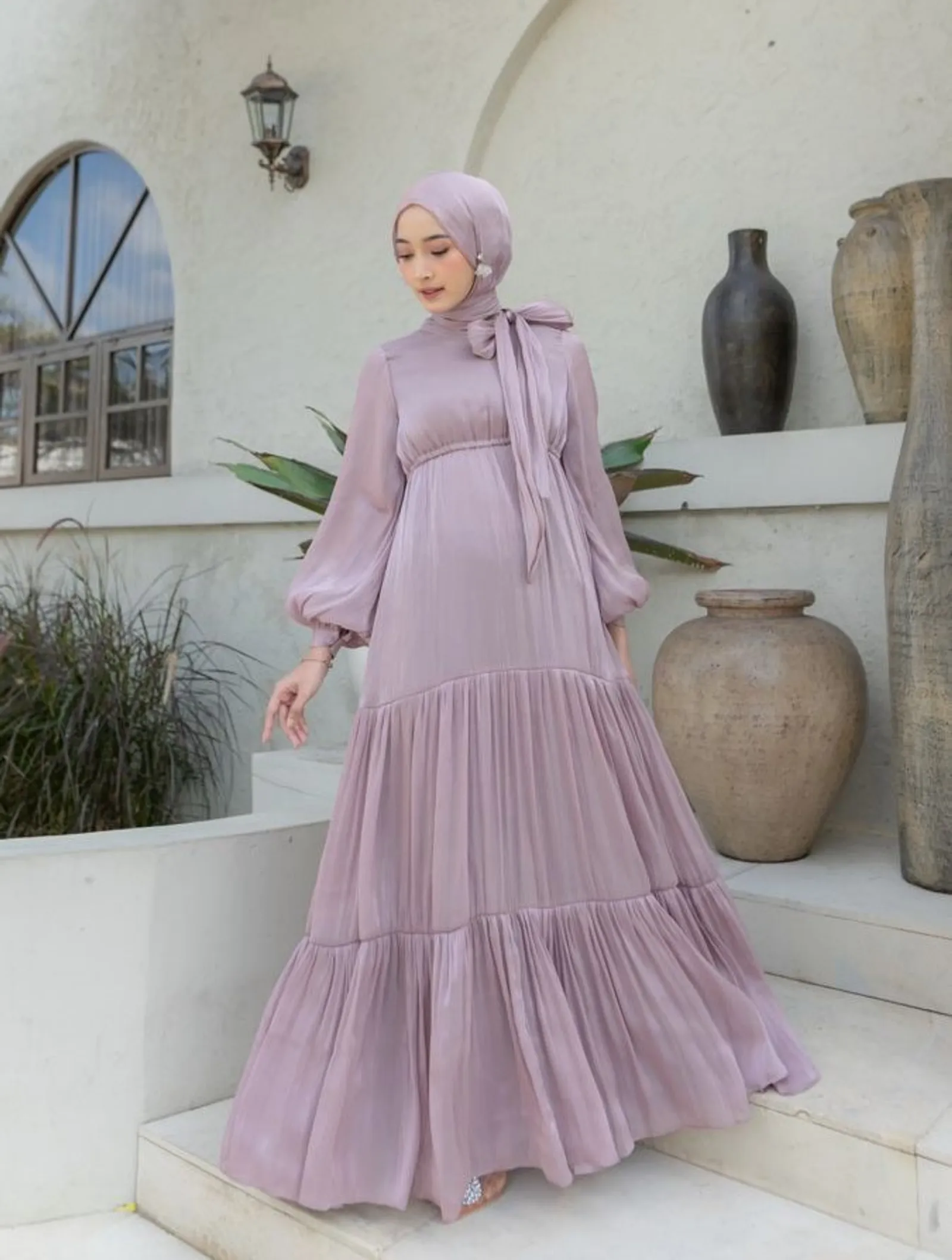 10 Model Baju Gamis Terbaru Lebaran 2024, Elegan dan Anggun!