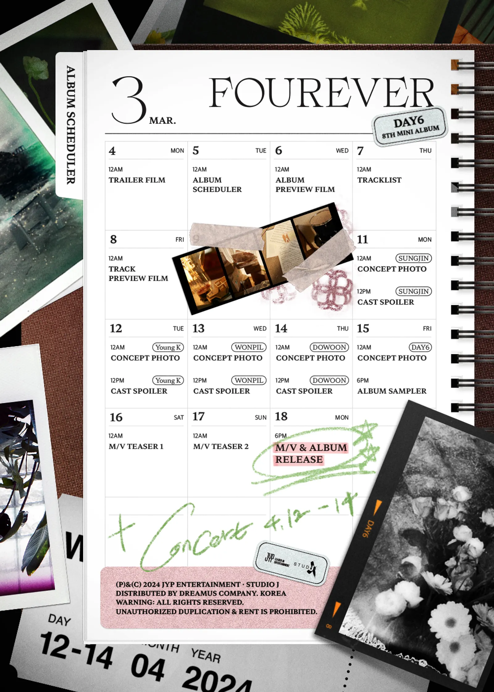 DAY6 Menghitung Hari Jelang Perilisan Album Mini 'Fourever'