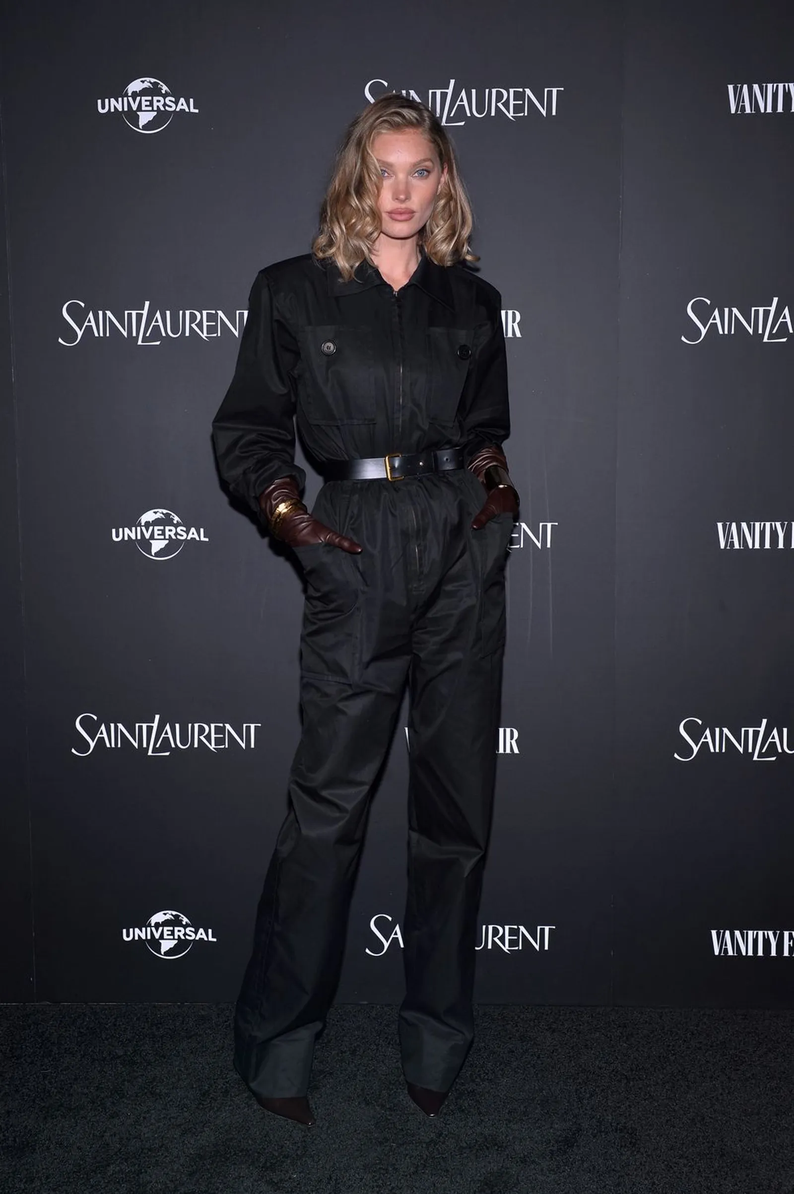 Gaya Chic Para Artis saat Hadiri Pre-Oscars Party Saint Laurent 2024