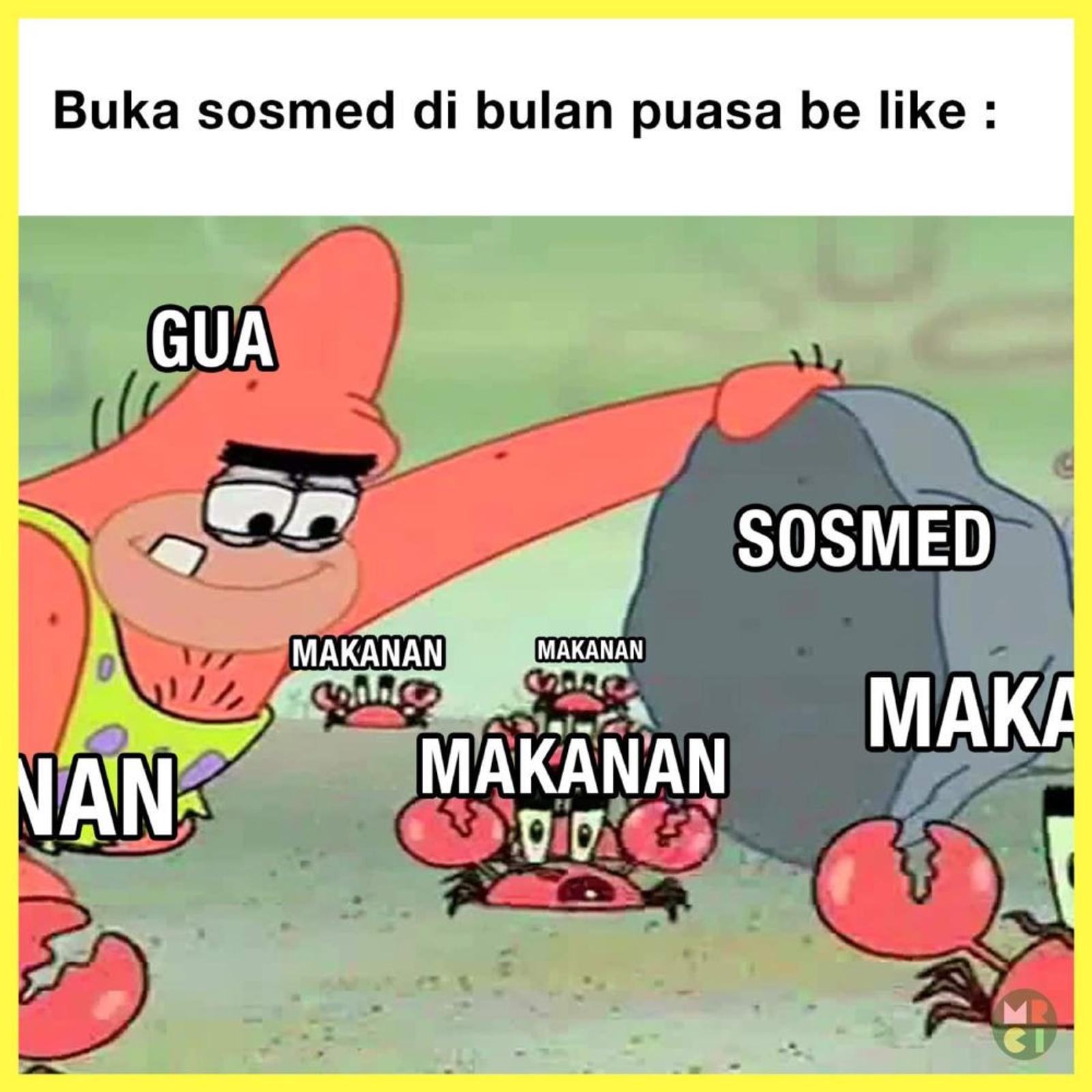 13 Meme Batal Puasa, Nyeleneh dan Bikin Ngelus Dada