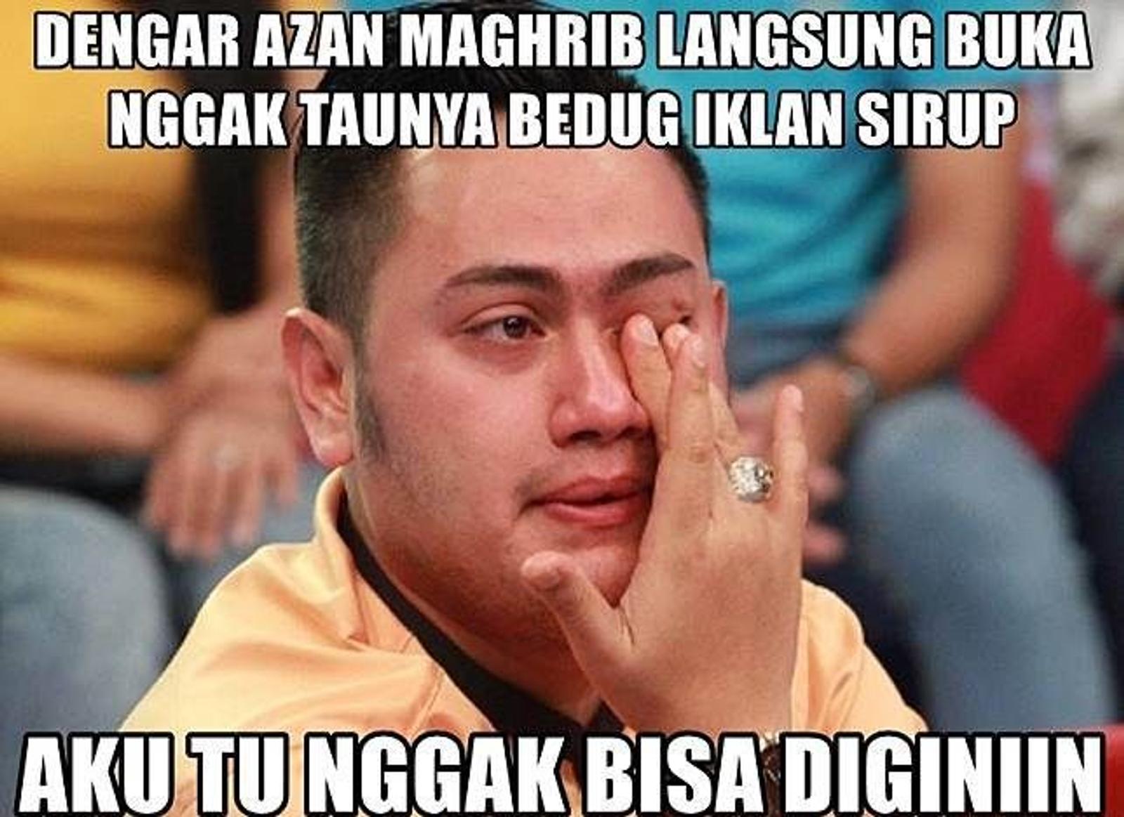 13 Meme Batal Puasa, Nyeleneh dan Bikin Ngelus Dada