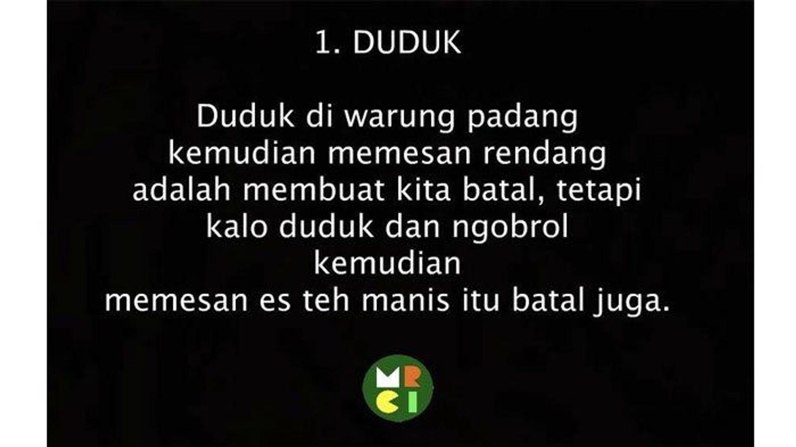 13 Meme Batal Puasa, Nyeleneh dan Bikin Ngelus Dada