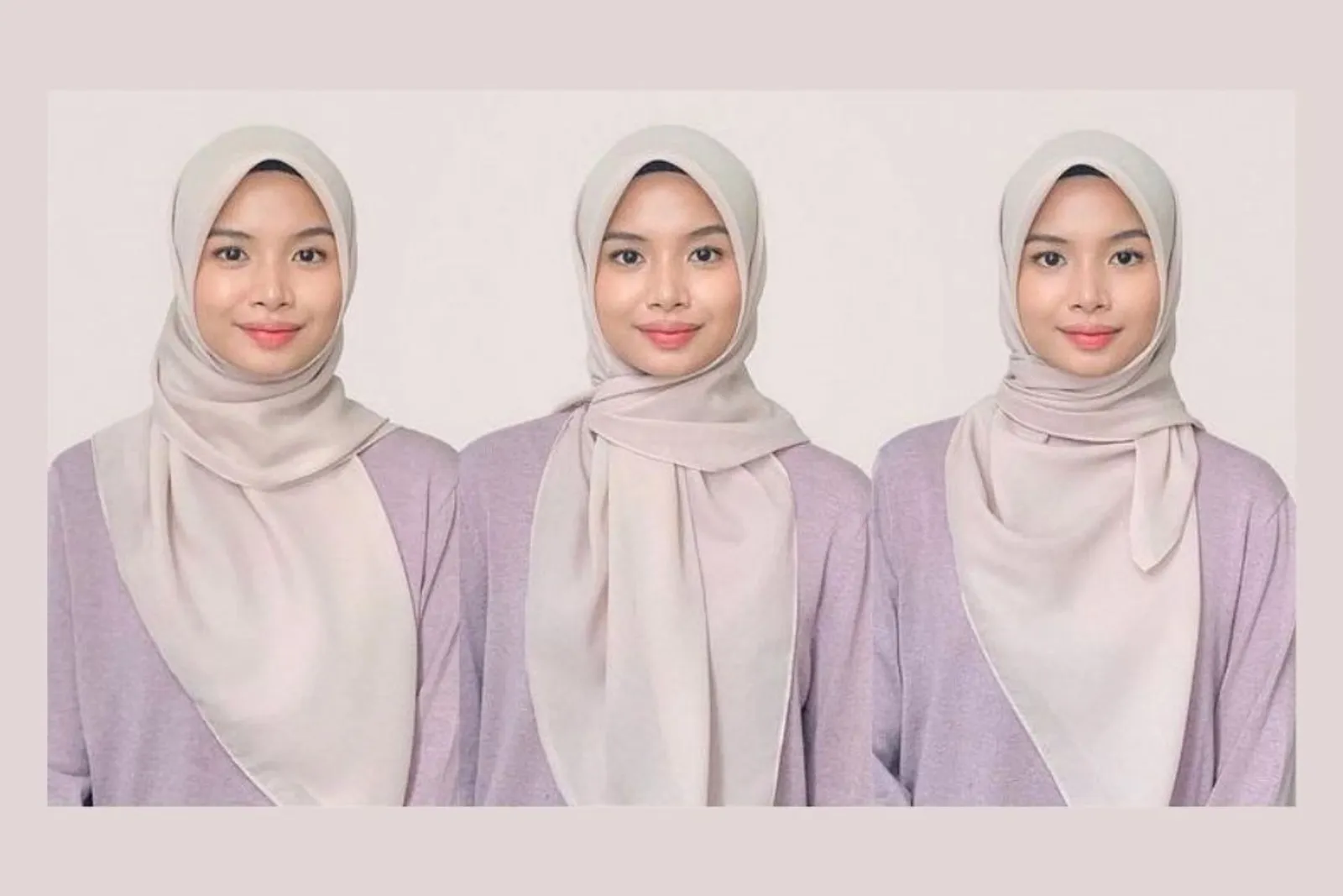 5 Tutorial Hijab Segi Empat Simple dan Modis untuk Remaja