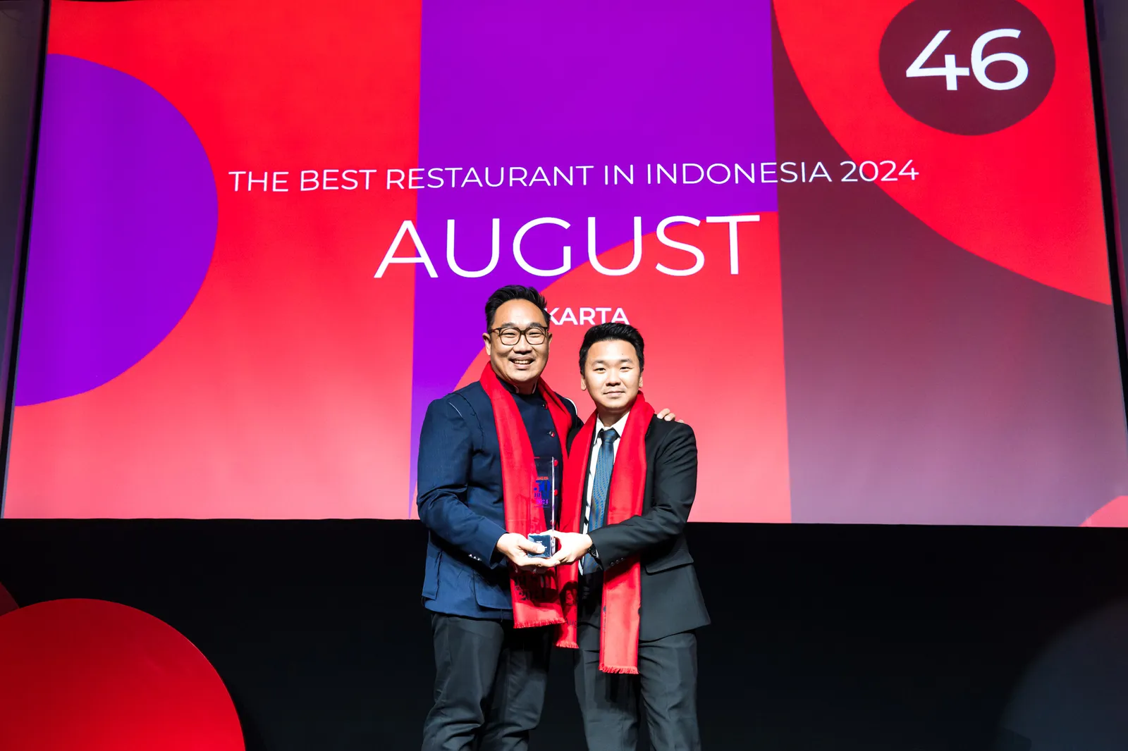 August Berhasil Masuk Daftar

Asia’s 50 Best Restaurants 2024, Bangga!