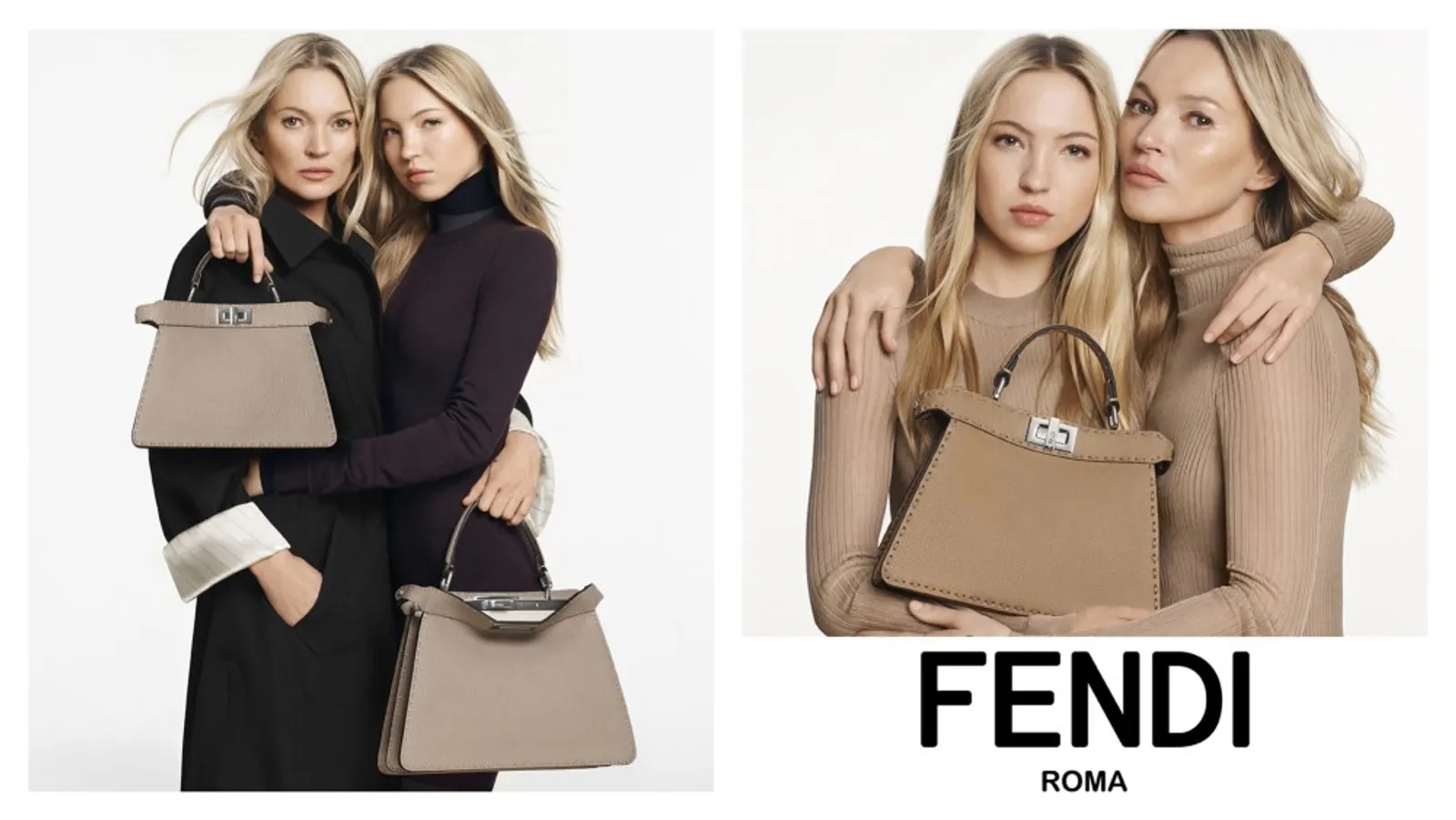 Fendi Gandeng Kate Moss & Sang Anak di Kampanye Peekaboo Bag Terbaru