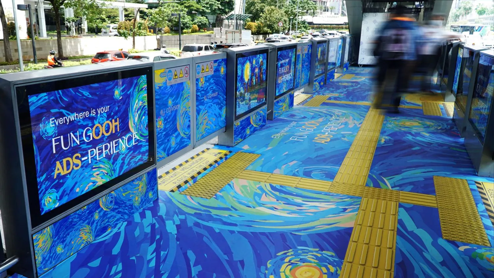 Menyulap Halte BRT menjadi Immersive Experience, Estetik Banget!