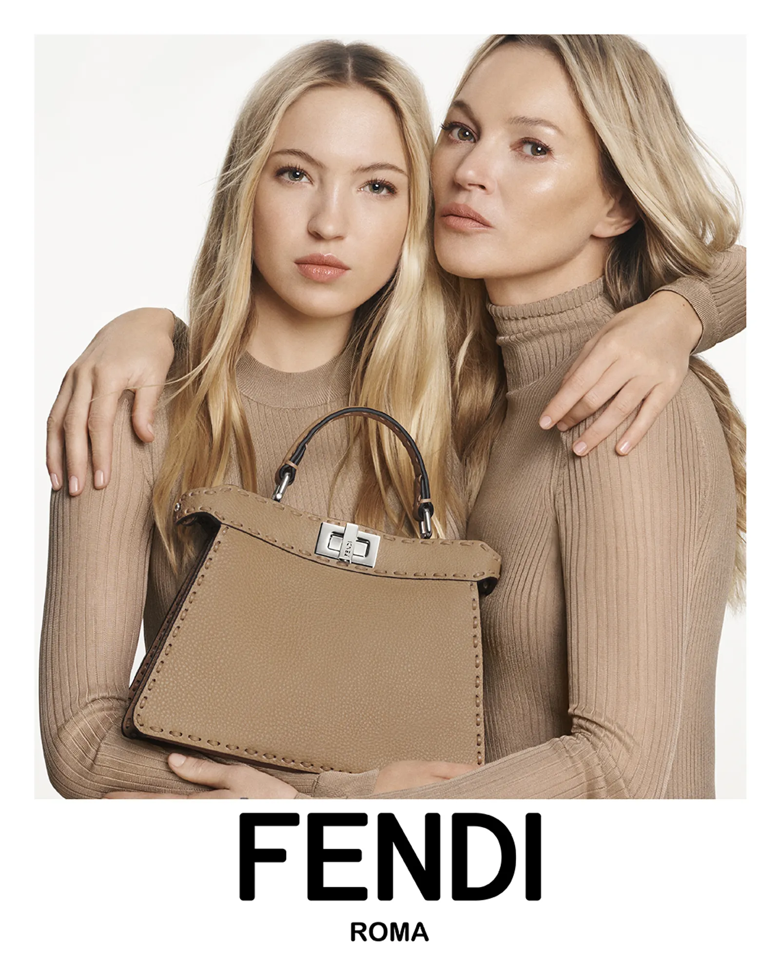 Fendi Gandeng Kate Moss & Sang Anak di Kampanye Peekaboo Bag Terbaru