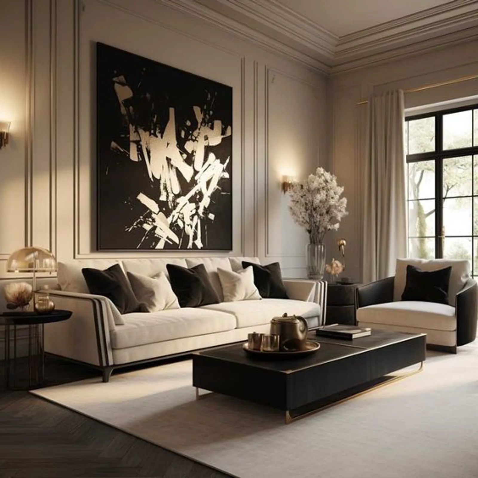 10 Inspirasi Desain Ruang Tamu Klasik & Rekomendasi Furniturnya