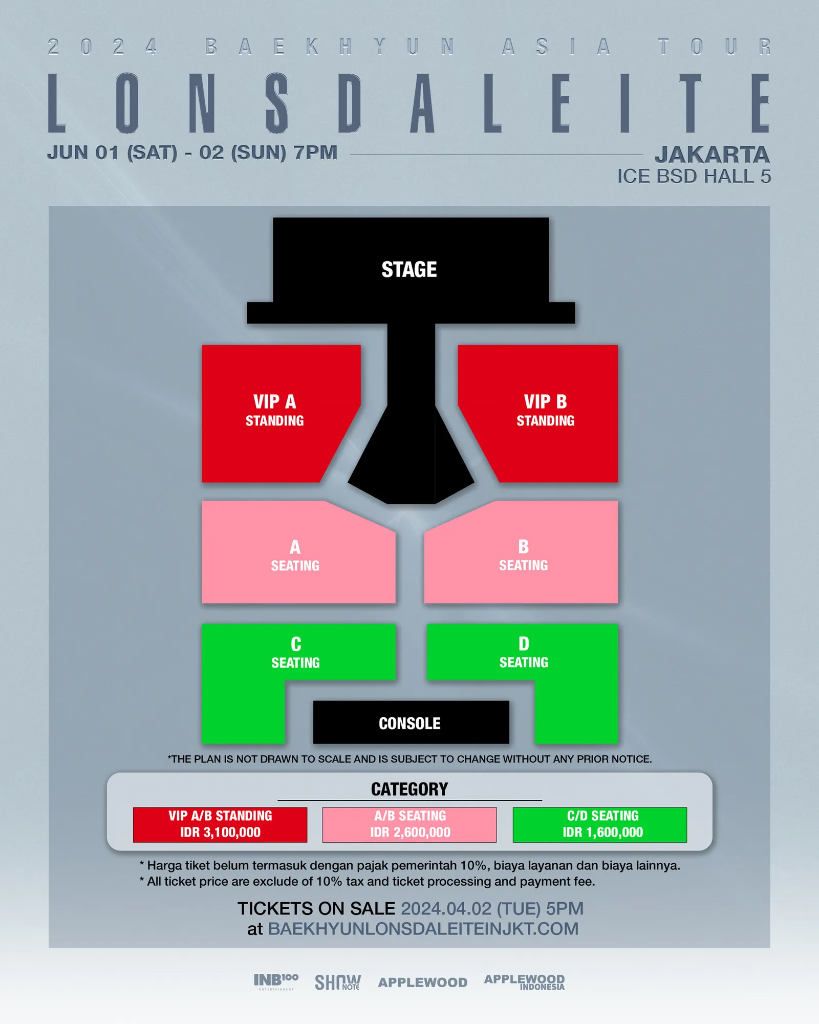Baekhyun Konser 'Lonsdaleite' Jakarta 2 Hari, Apa Saja Benefitnya?